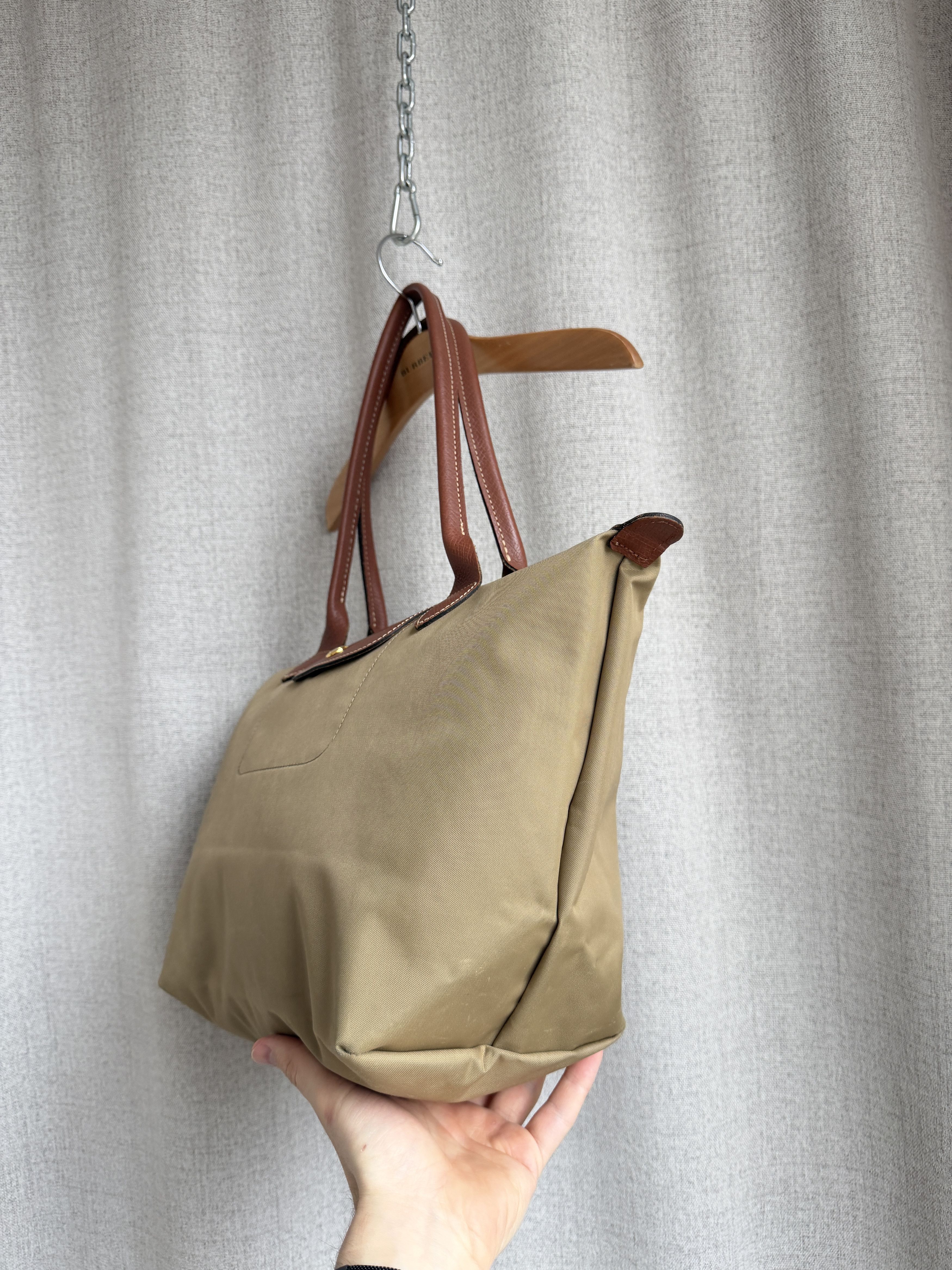 Longchamp Longchamp Khaki Green Nylon Bag M Size ONE SIZE - 5 Thumbnail