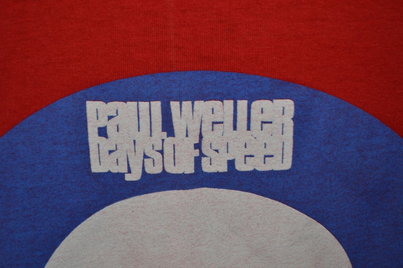 Band Tees × Vintage Vintage 2001 Paul Weller Days of Speed tee t-shirt L Size US L / EU 52-54 / 3 - 8 Thumbnail