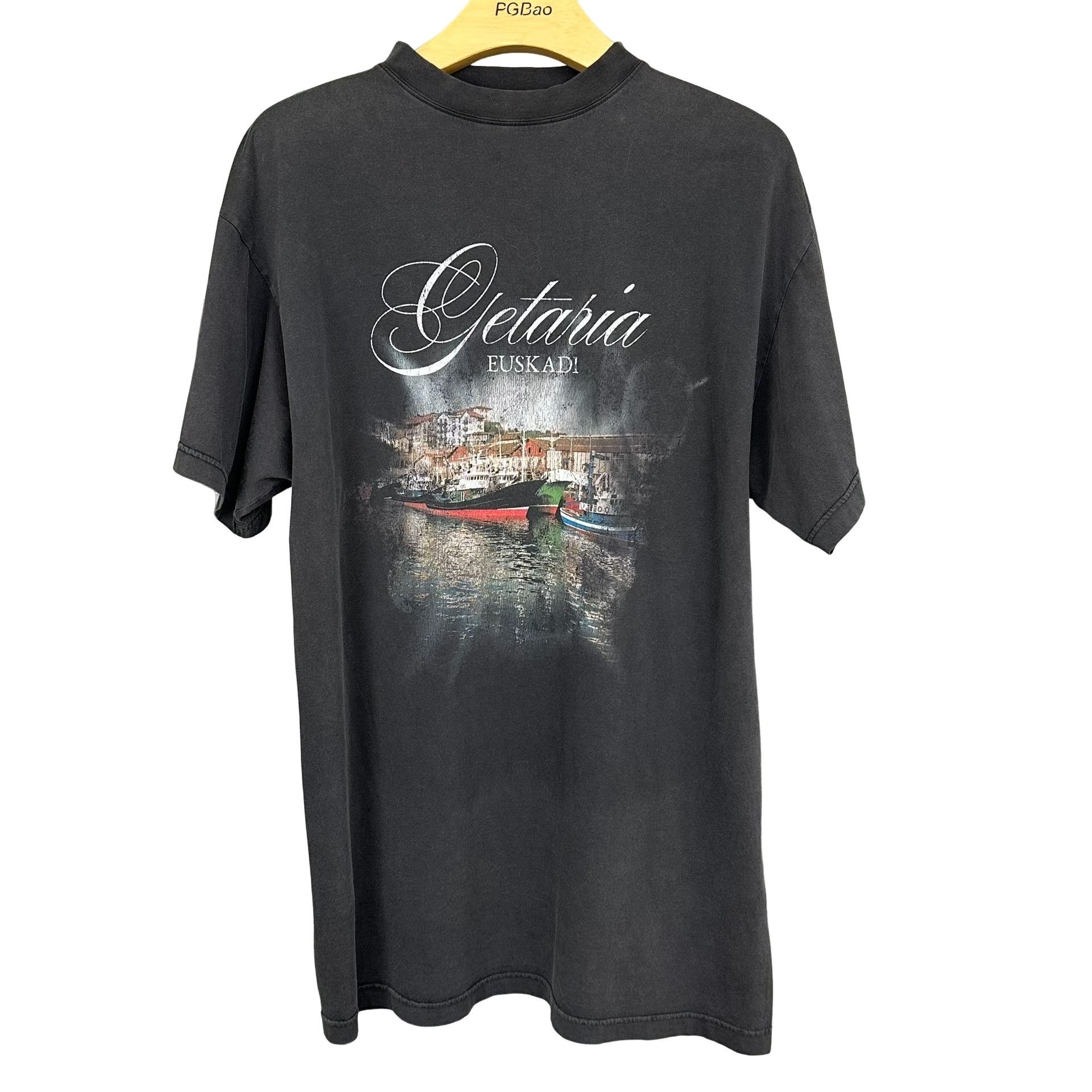 Balenciaga Balenciaga Getaria Euskadi Graphic T-Shirt 1 Size US S / EU 44-46 / 1 - 1 Thumbnail
