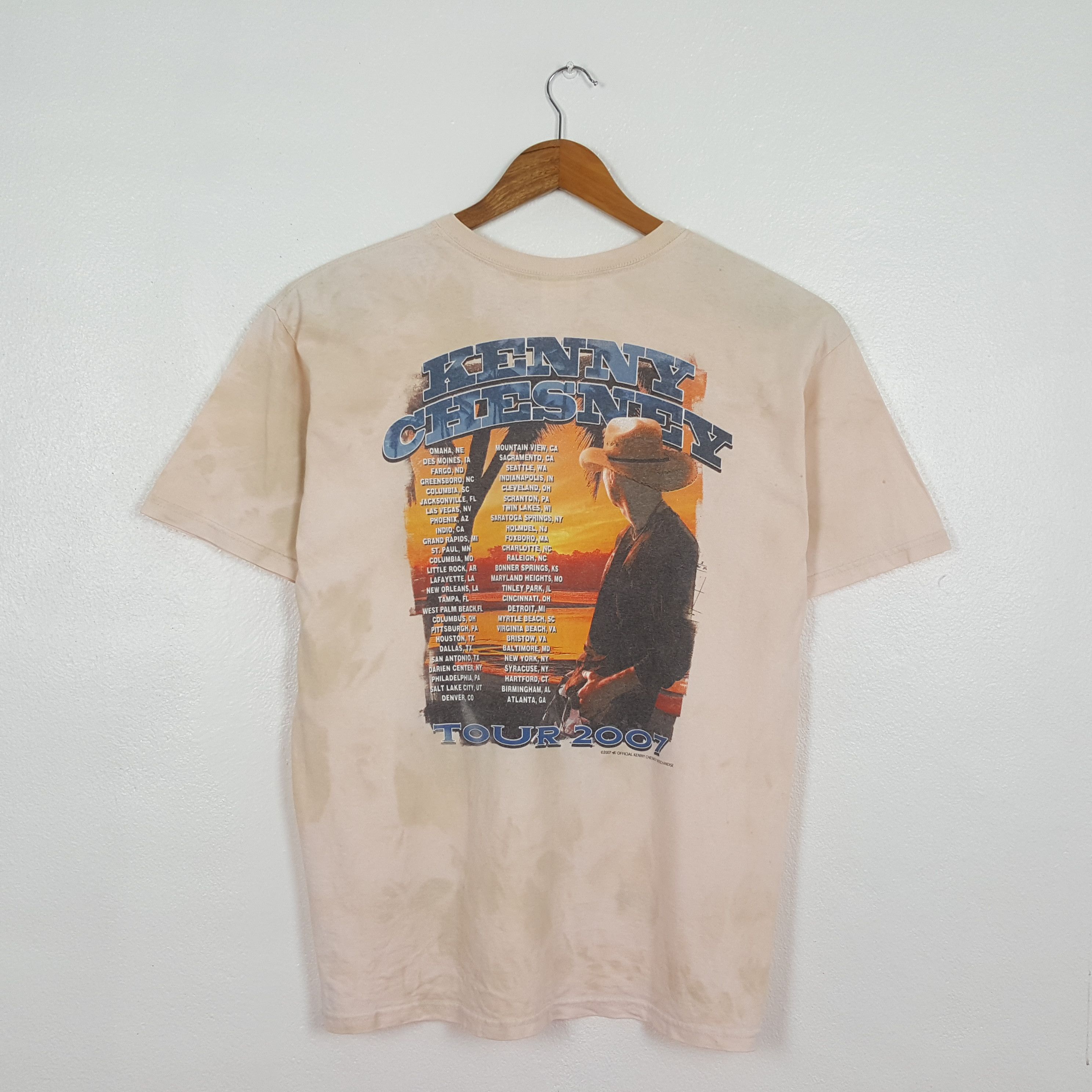 Band Tees Vintage Kenny Chesney American Country Singer Tees C319N24 Size US XL / EU 56 / 4 - 3 Thumbnail