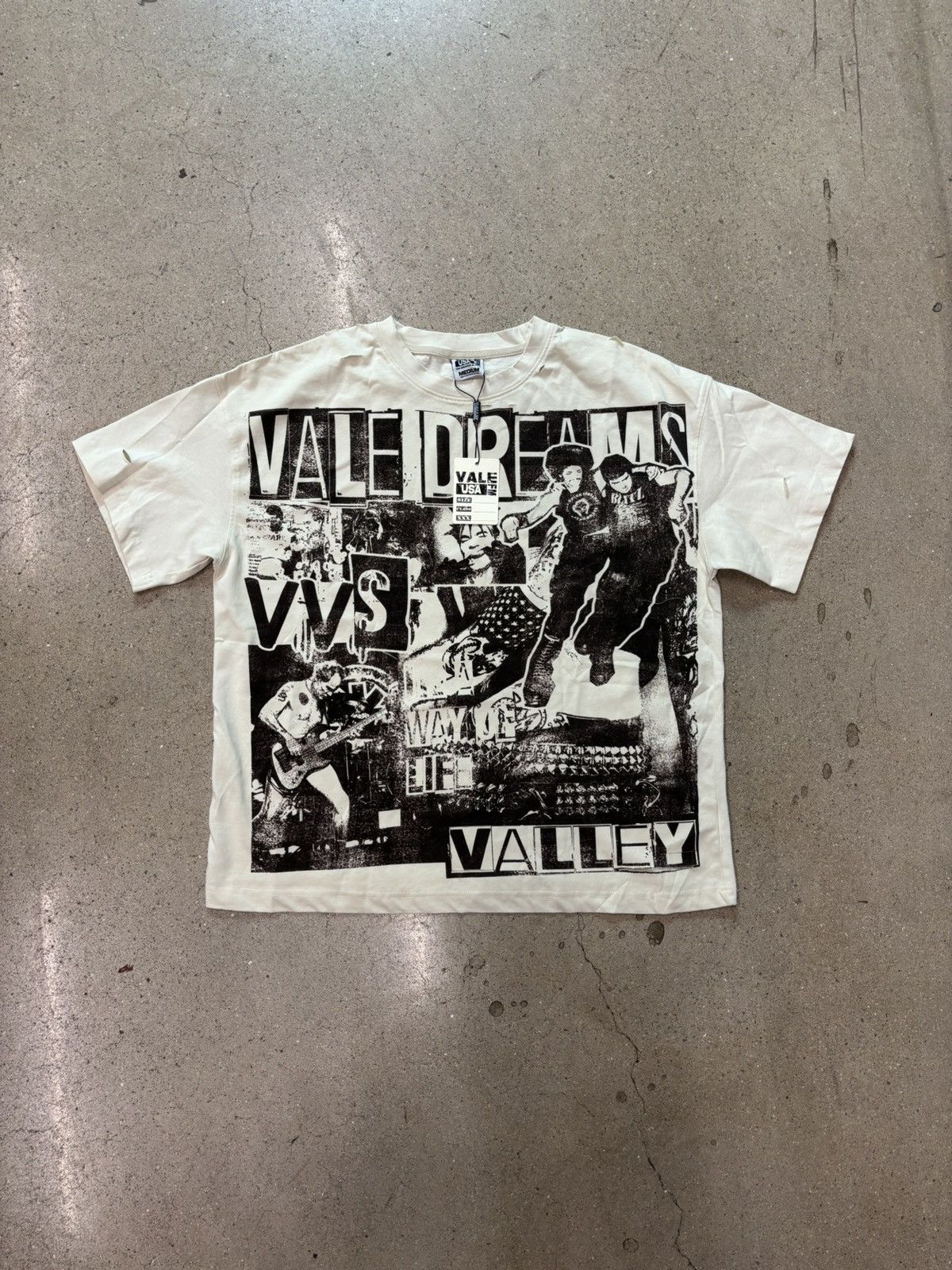 VALE FOREVER T Shirts ヴィンテージ Tシャツ Mt. Akina Tee Vale Forever Mount Akina Black T-Shirt | BullseyeSB