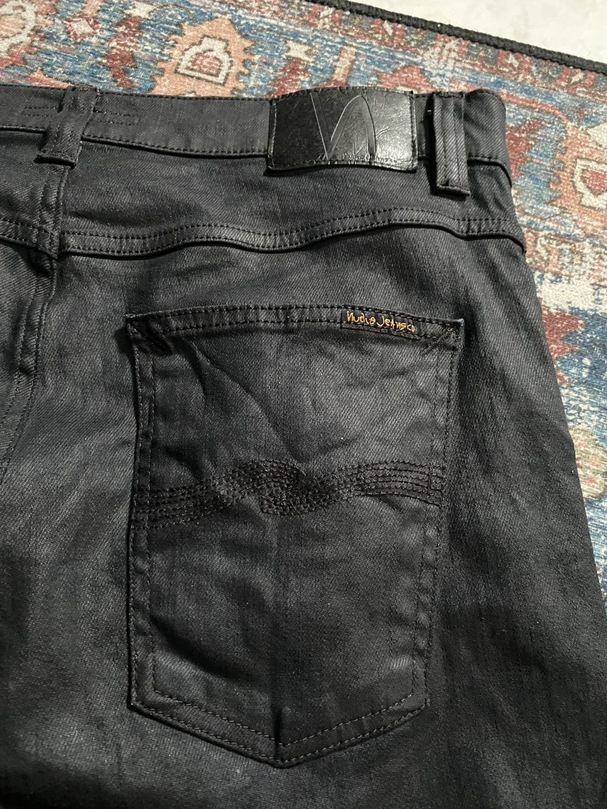 Nudie Jeans Nudie Jeans lean dean back 2 black Size US 32 / EU 48 - 8 Thumbnail