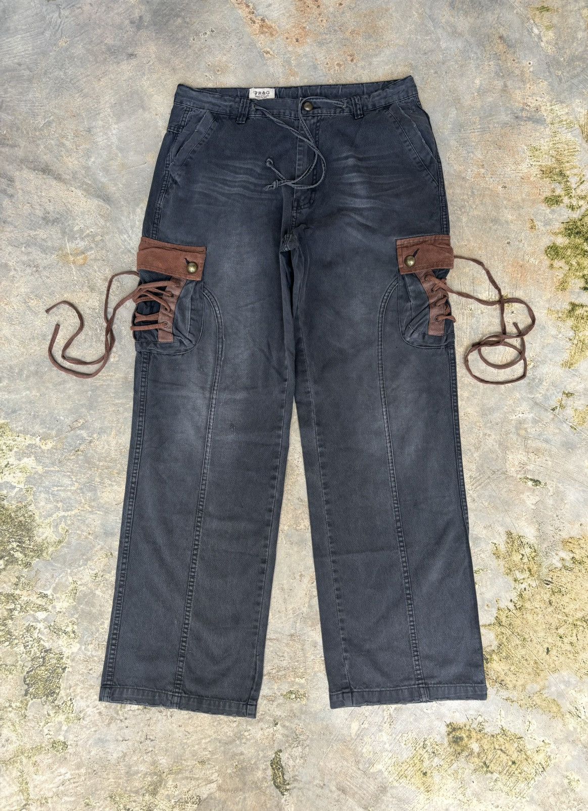 If Six Was Nine × Japanese Brand × Tornado Mart R&G Ifsixwasnine Lgb Style Cargo Pants Size US 34 / EU 50 - 1 Thumbnail