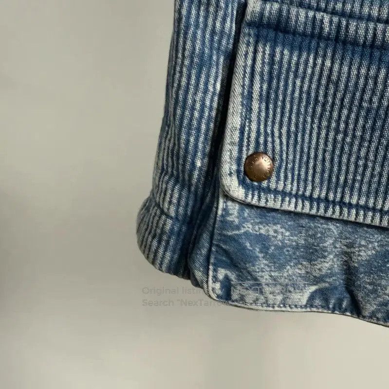 Louis Vuitton Louis Vuitton Blue Cotton Women's Shorts . Size 23" - 5 Thumbnail