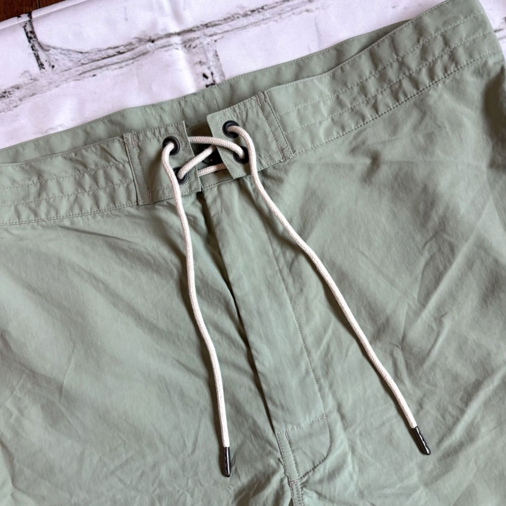 Ralph Lauren RRL Ralph Lauren NWOT Mens 8" Board Shorts Swim Trunks Green sz 36 - 100% Nylon, Back Pocket, Regular Type, Men Size US 28 / EU 44 - 2 Thumbnail