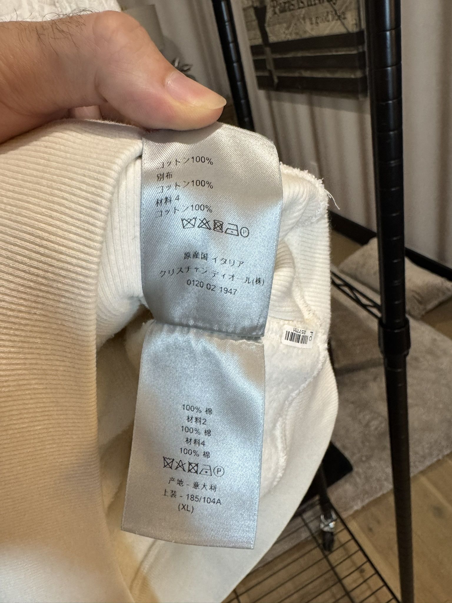 Dior Dior Oblique French Terry Hoodie Size US XL / EU 56 / 4 - 8 Thumbnail