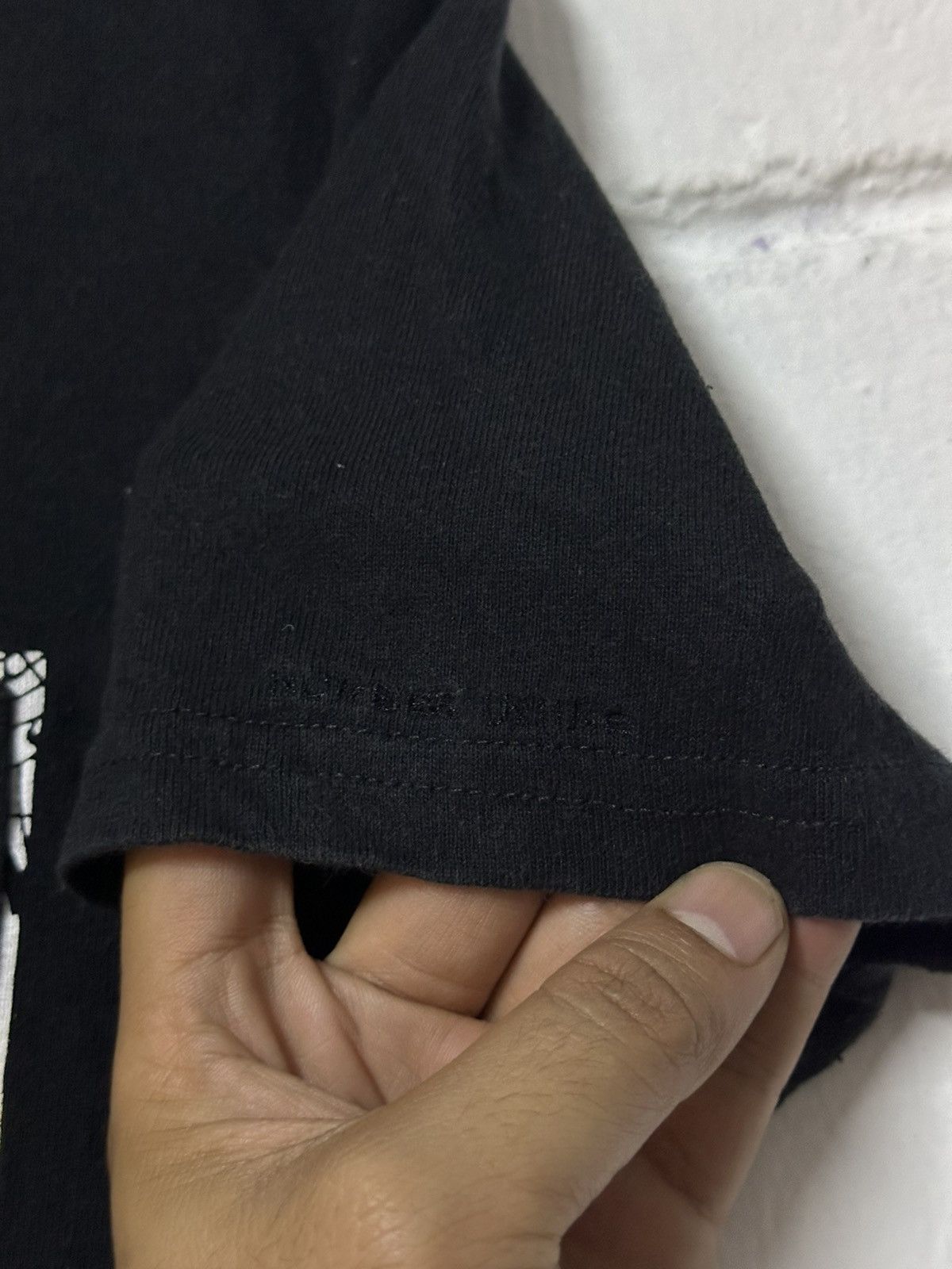 Number (N)ine Number (N)ine Denim Music Single Pocket T Shirt Size US M / EU 48-50 / 2 - 5 Thumbnail