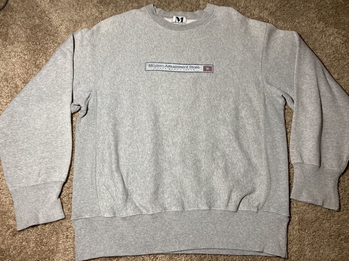 Modern Amusement 2000 Modern Amusement Tokyo Japanese Harajuku Crewneck 2000s Size US M / EU 48-50 / 2 - 2 Thumbnail