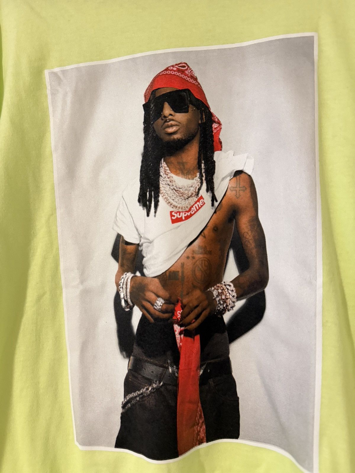 Supreme Supreme Playboi Carti Photo Tee Size US M / EU 48-50 / 2 - 2 Thumbnail
