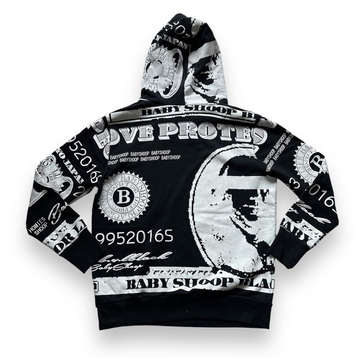 If Six Was Nine Wacko Maria Full Printed Dollar Tokyo Japan Hoodie Size US L / EU 52-54 / 3 - 2 Thumbnail