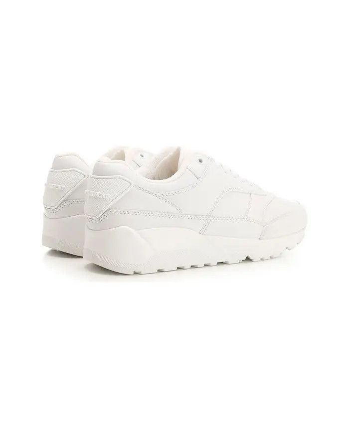 Saint Laurent Paris oc11z0526 757319 Bump Sneakers In Smooth Leather in White Size US 7.5 / EU 40-41 - 3 Thumbnail