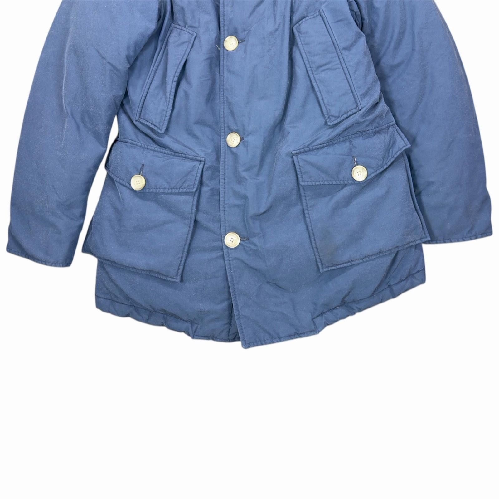 Woolrich Woolen Mills Woolrich Arctic Down Parka XS Blue Hooded Men’s Winter Coat Size US XS / EU 42 / 0 - 3 Thumbnail
