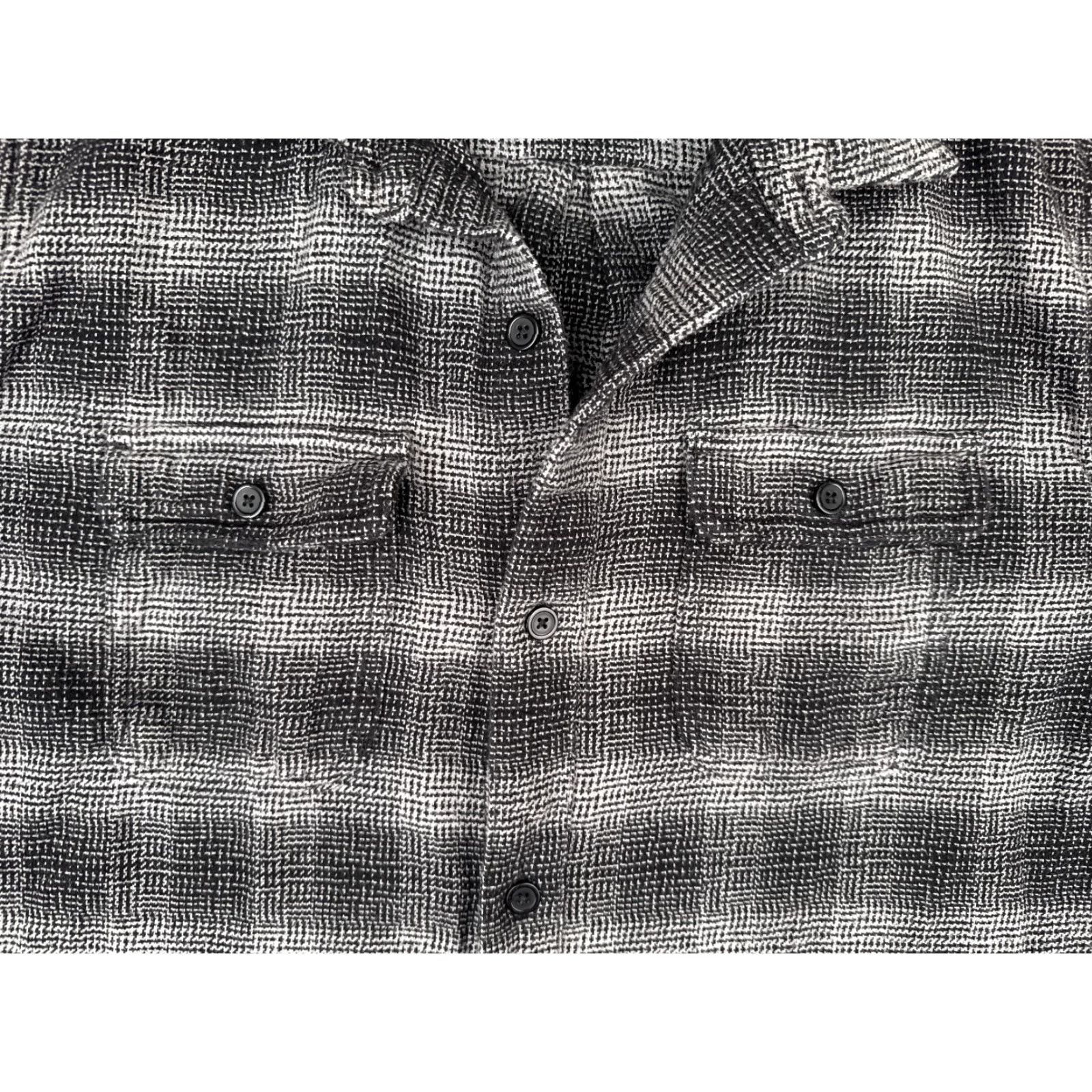 Vintage FREE ASSEMBLY Shirt Men L Black Plaid Button-Up Cotton Flannel Pocket Size US L / EU 52-54 / 3 - 6 Thumbnail