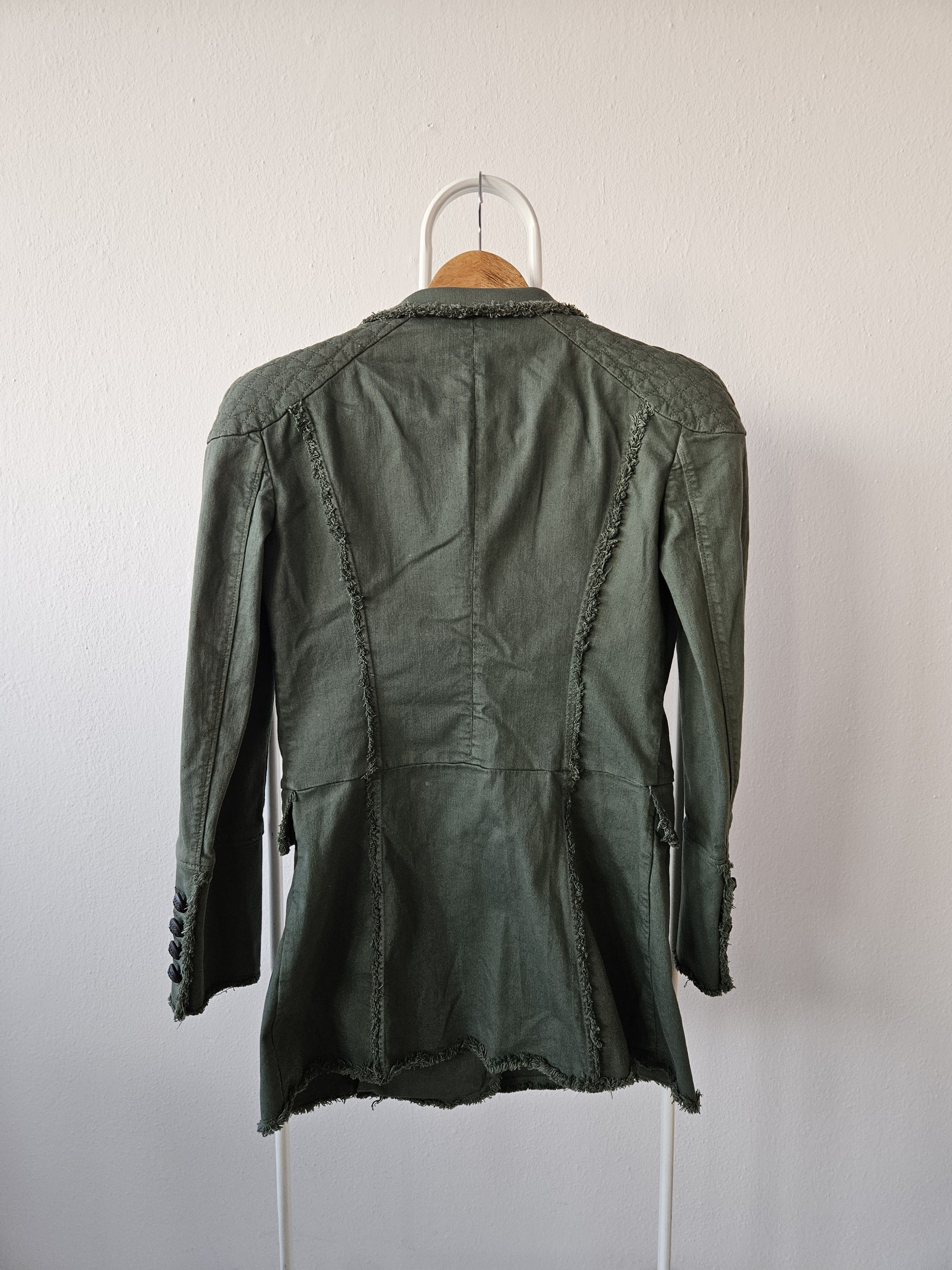 Pierre Balmain Pierre Balmain raw edge double breasted napoleon coat Size XS / US 0-2 / IT 36-38 - 3 Thumbnail