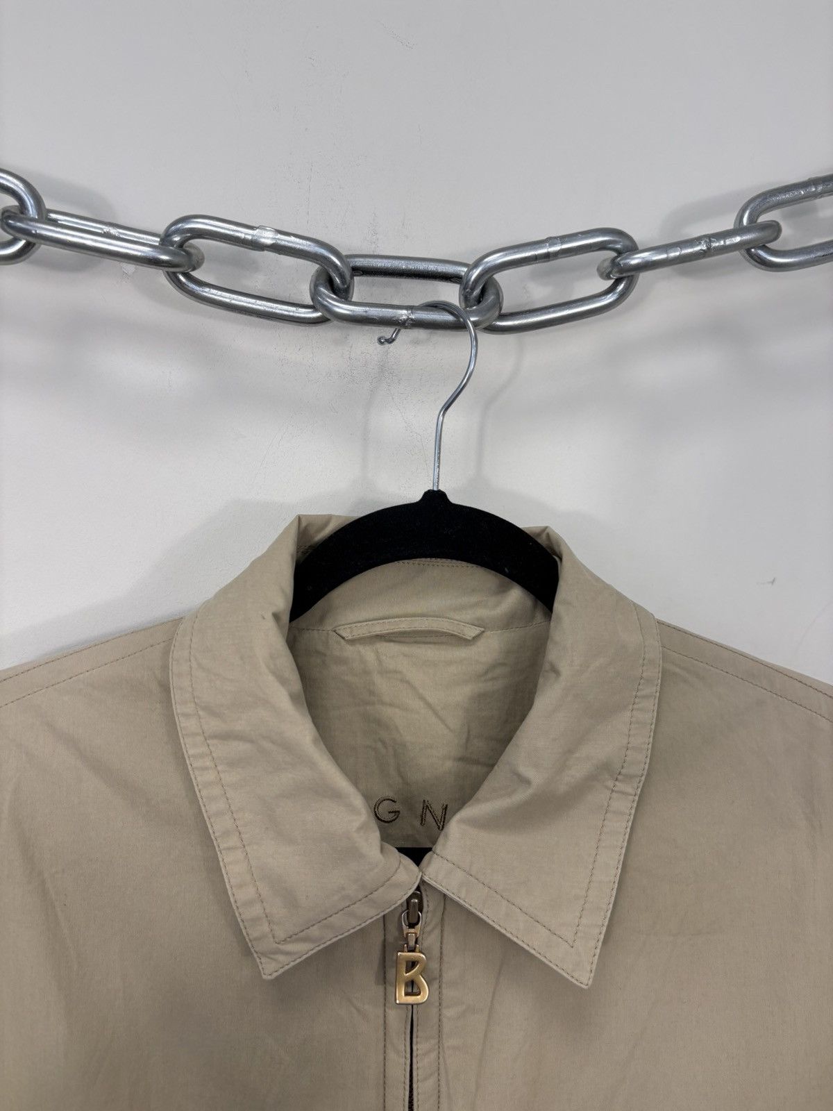Bogner Bogner Women’s Beige Cotton Short Trench Coat Jacket Size XL / US 12-14 / IT 48-50 - 9 Thumbnail