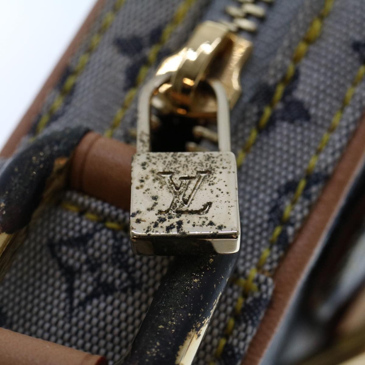 Louis Vuitton LOUIS VUITTON Monogram Mini Juliet PM Shoulder Bag Blue Size ONE SIZE - 9 Thumbnail
