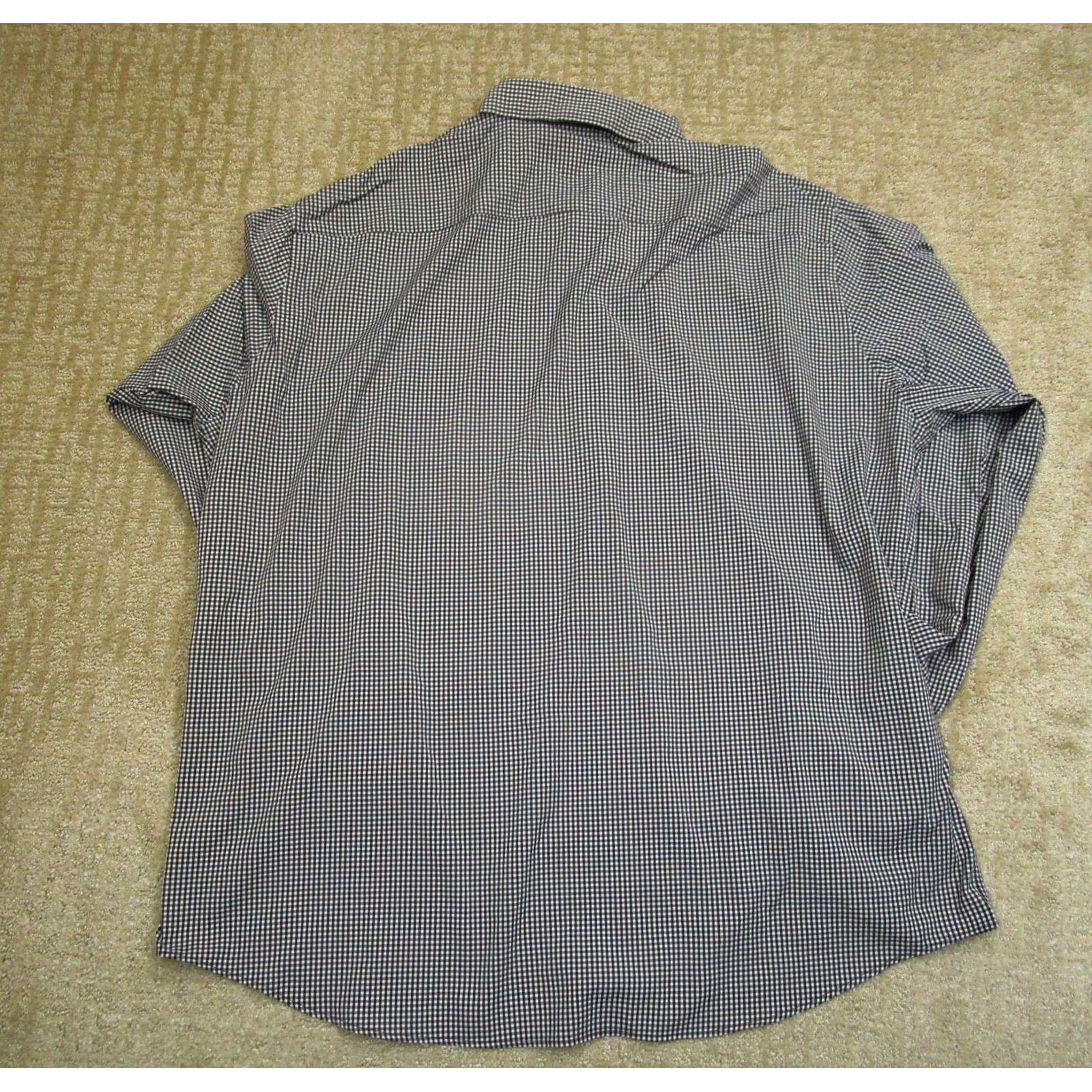 Peter Millar Peter Millar Shirt Men XXL Black Check Summer Comfort Long Sleeve Size US XXL / EU 58 / 5 - 4 Thumbnail