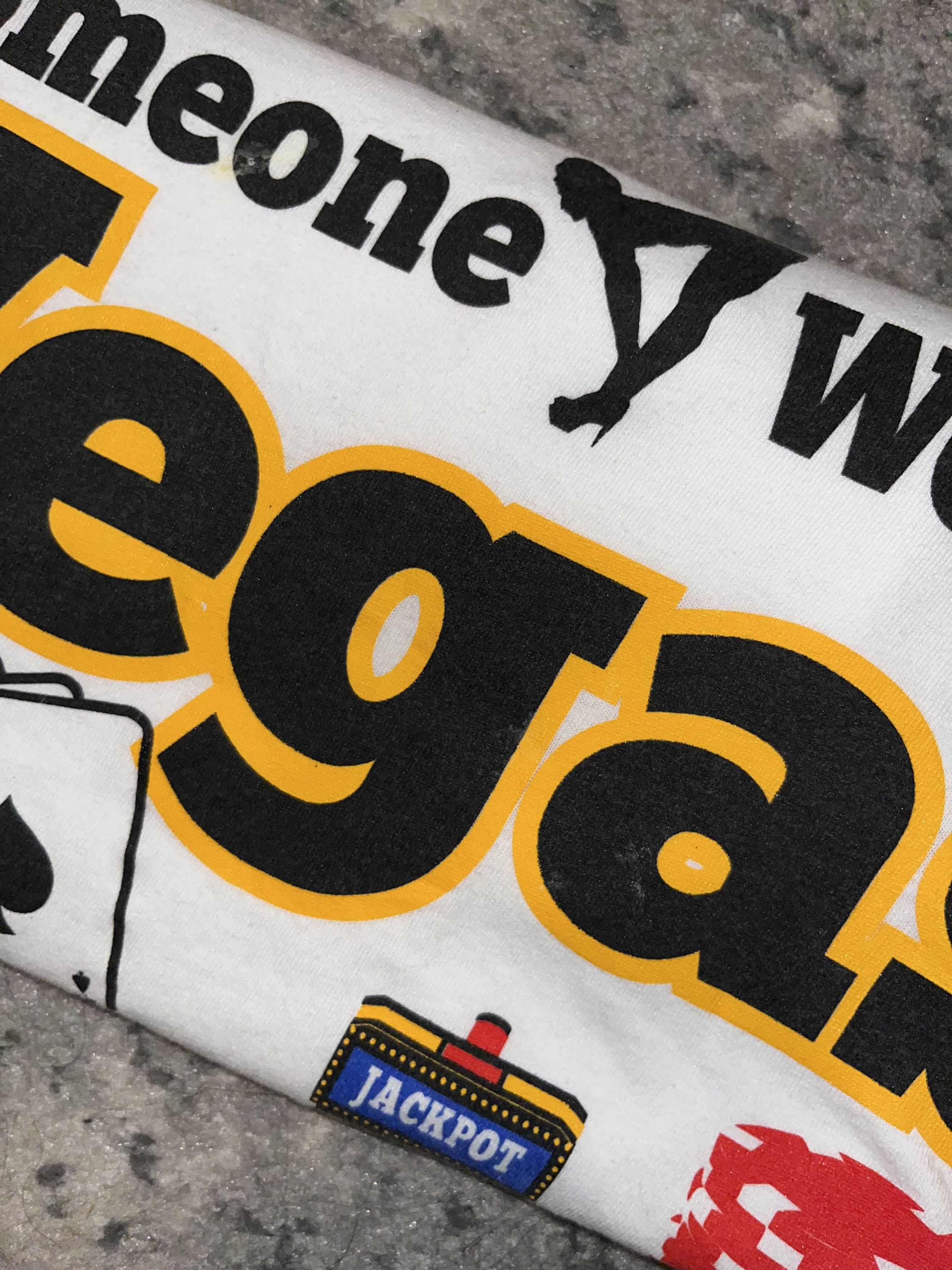 Vintage Vintage Y2K Las Vegas Gambling Shirt Size US L / EU 52-54 / 3 - 3 Thumbnail