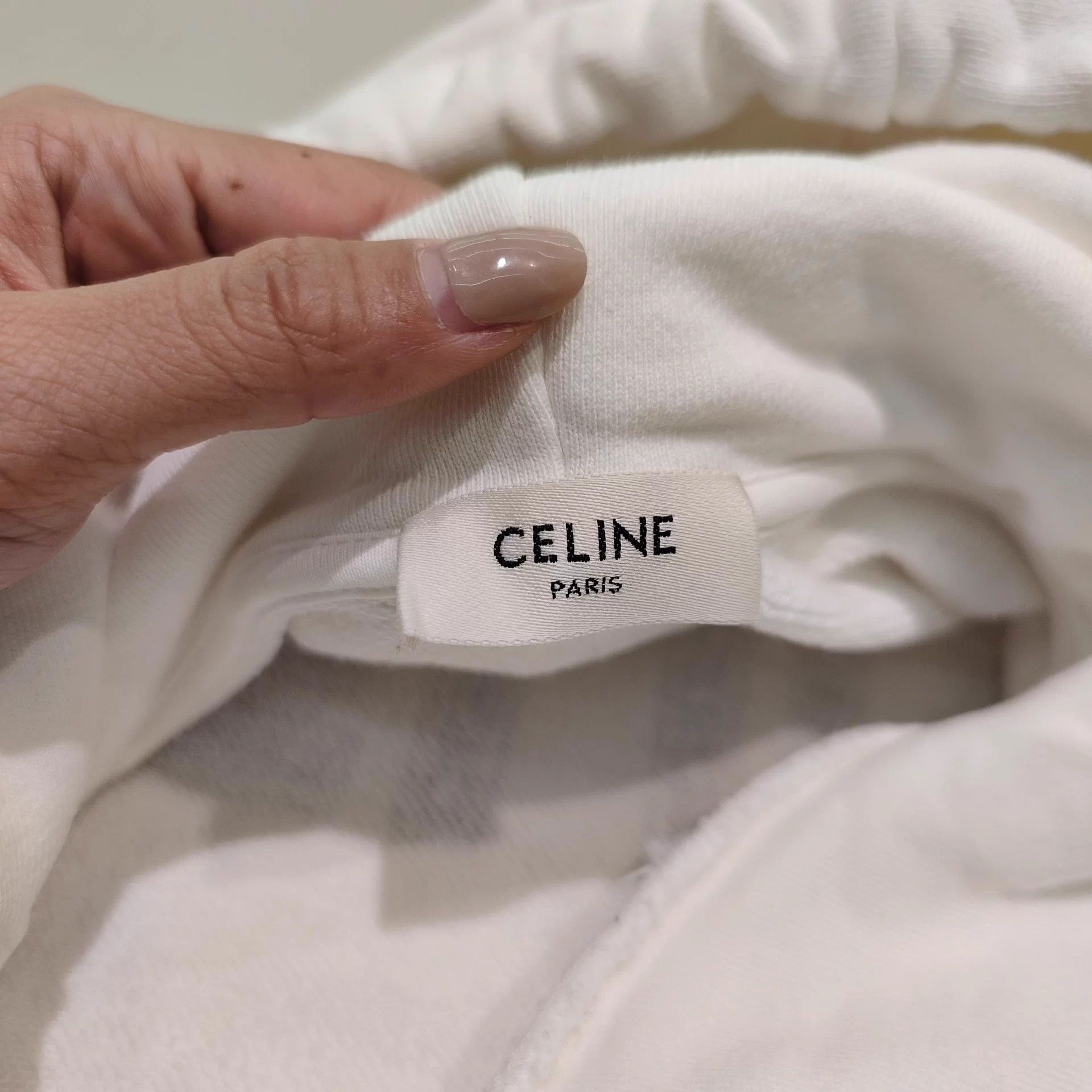 Celine Celine 98 new studded sweatshirt XS arm stain dry clean Size XS / US 0-2 / IT 36-38 - 4 Thumbnail