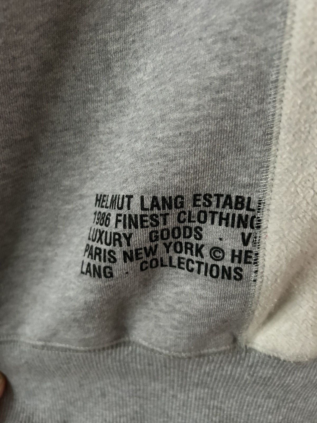 Helmut Lang Helmut lang reverse panel sweater Size US S / EU 44-46 / 1 - 2 Thumbnail