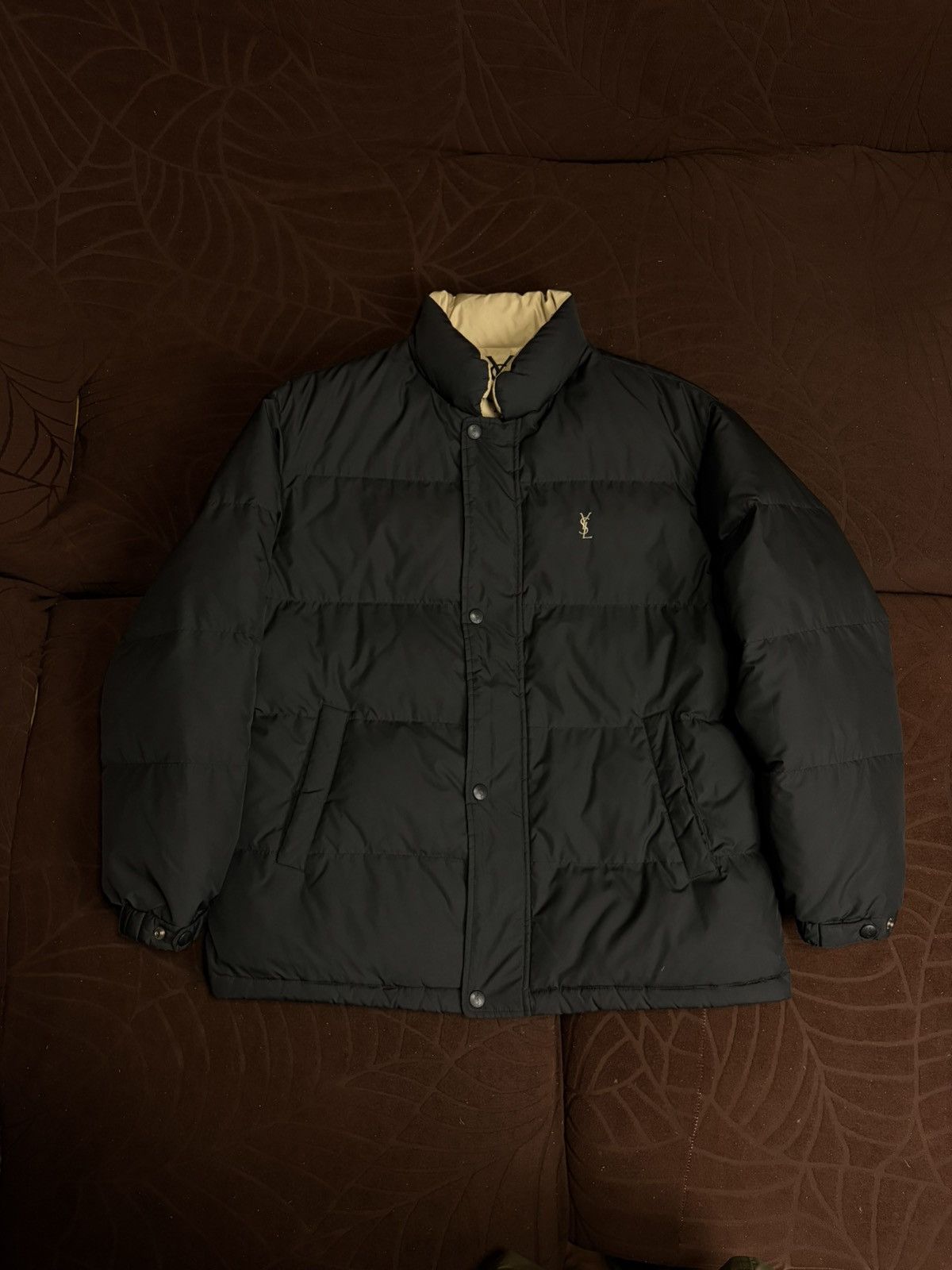 Yves Saint Laurent Yves Saint Laurent DUCK DOWN PUFFER JACKET Size US XXL / EU 58 / 5 - 1 Thumbnail