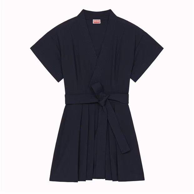 Kenzo o1g2r1mq1024 Mini Dresses in Midnight Blue Size M / US 6-8 / IT 42-44 - 1 Thumbnail