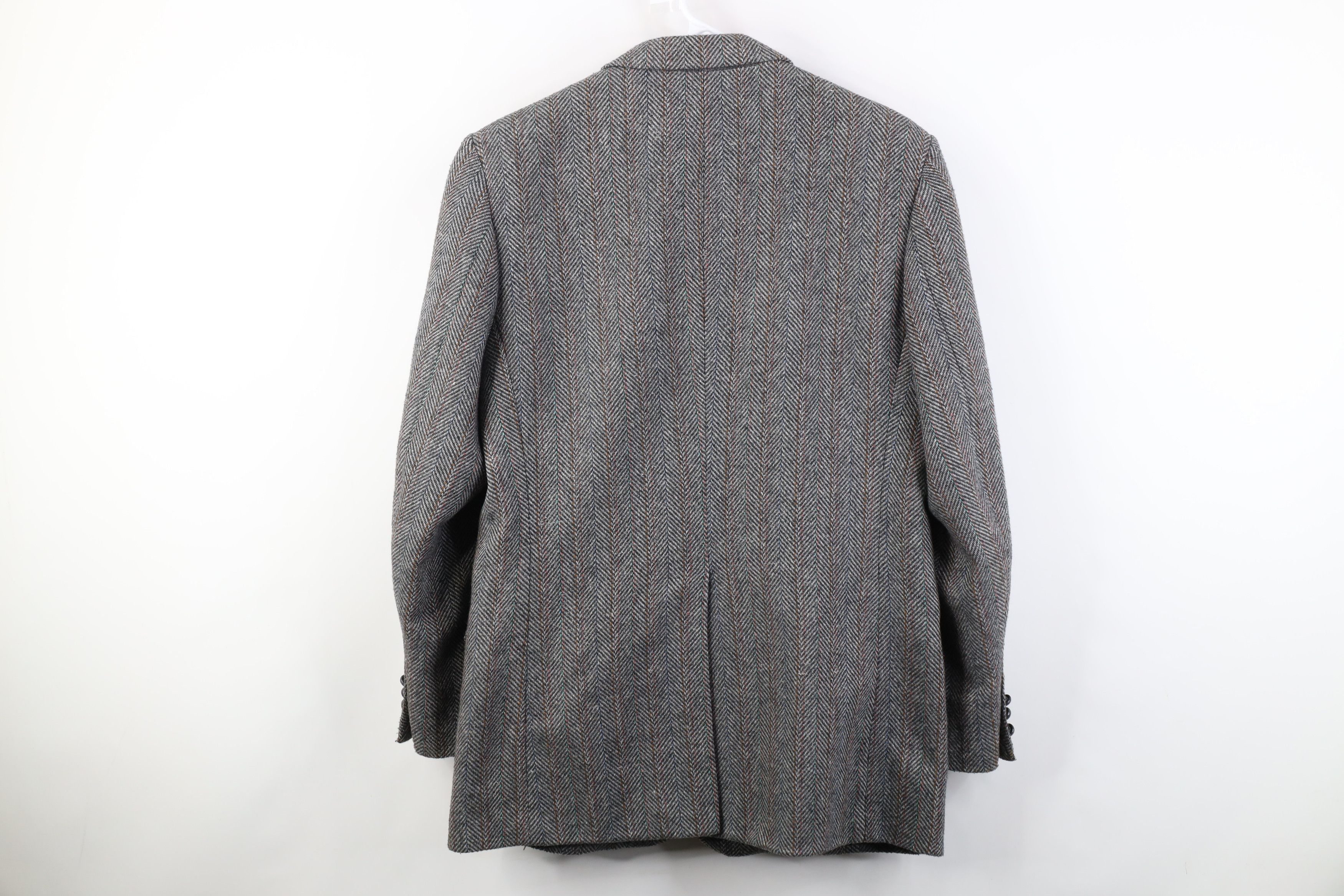 Vintage Vintage 90s Streetwear Herringbone Suit Coat Blazer Jacket Size US XXL / EU 58 / 5 - 13 Thumbnail