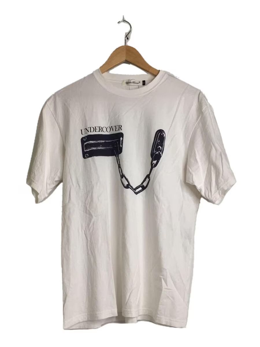image of Undercover Lock Tee in White, Men's (Size Large)