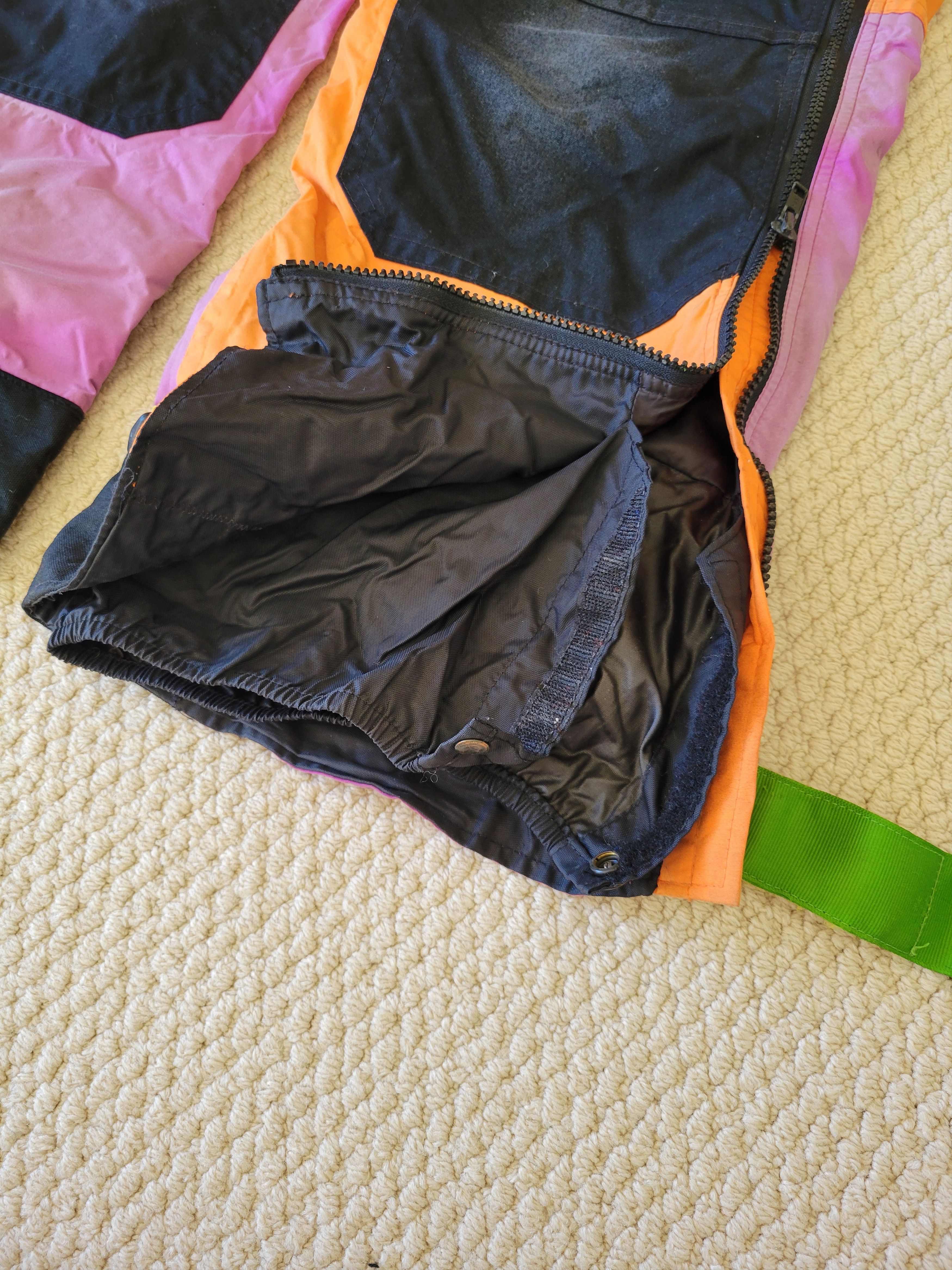 The North Face RARE Vintage TNF Mens Size M Ski Bibs USA Made Size US 34 / EU 50 - 7 Thumbnail