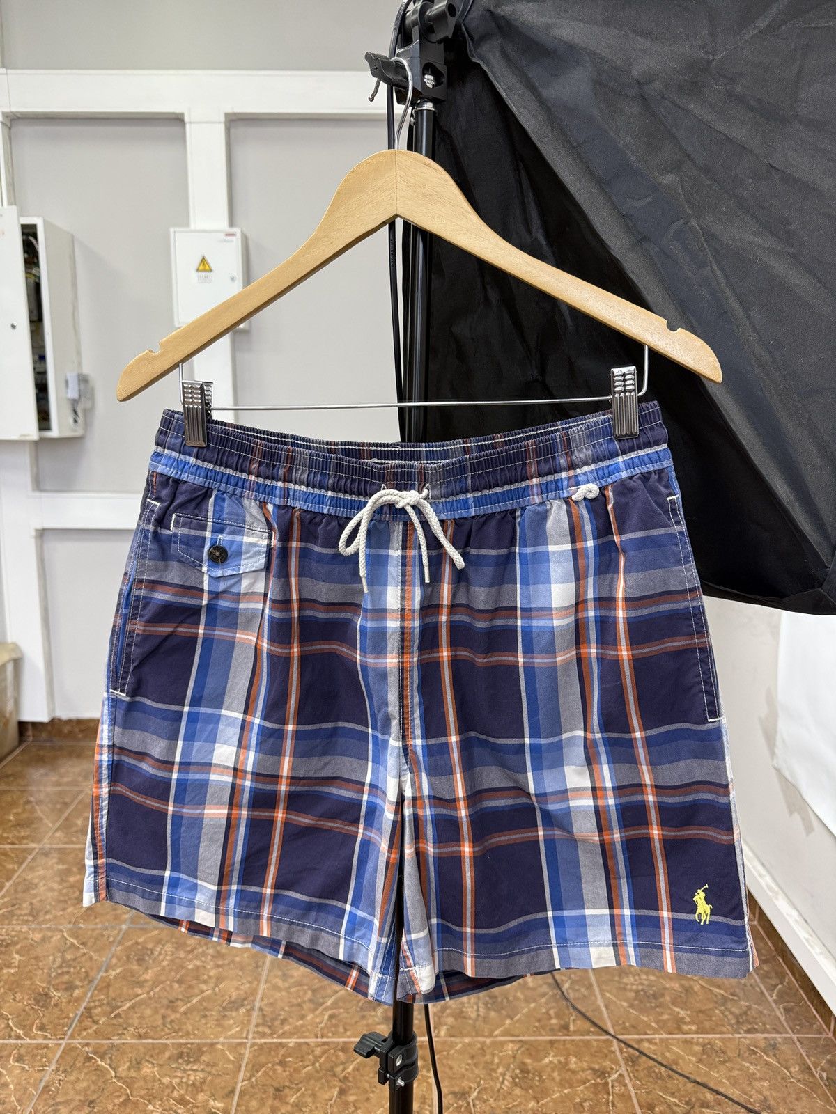 Polo Ralph Lauren 🇺🇸 Vintage 90s Ralph Lauren Nylon Swim Trunks Shorts Swimsuit Size US 32 / EU 48 - 1 Thumbnail