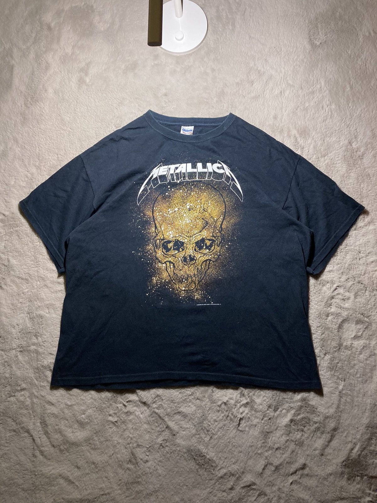 Band Tees × Metallica × Vintage ⛩️Vintage Y2k Metallica Skull 2008 t-shirt skeleton merch Size US XL / EU 56 / 4 - 1 Thumbnail