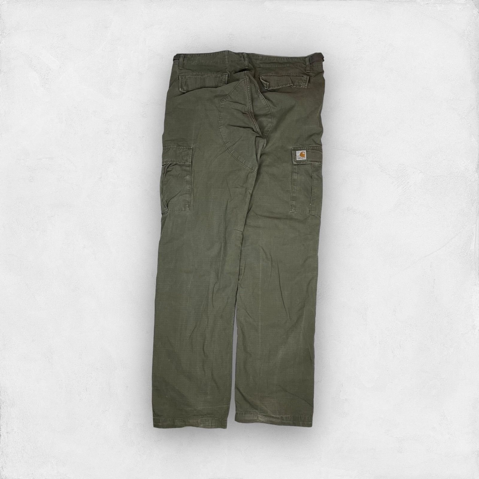 Carhartt × Vintage Carhartt Men's Green Polyester Cargo Aviation Pants 36 X 34 Size US 36 / EU 52 - 1 Thumbnail