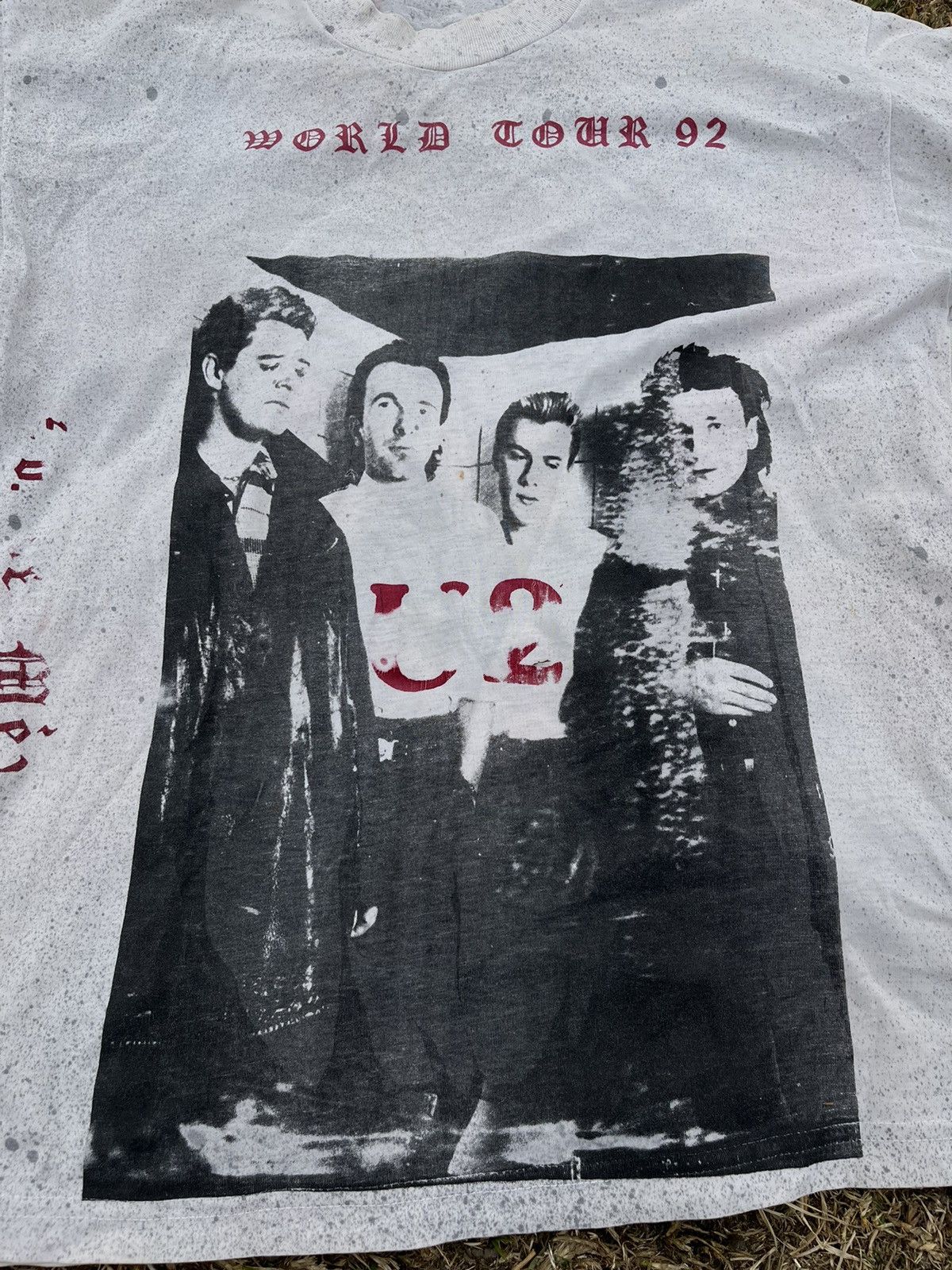 Band Tees Vintage Tee U2 México 92 Size US M / EU 48-50 / 2 - 2 Thumbnail