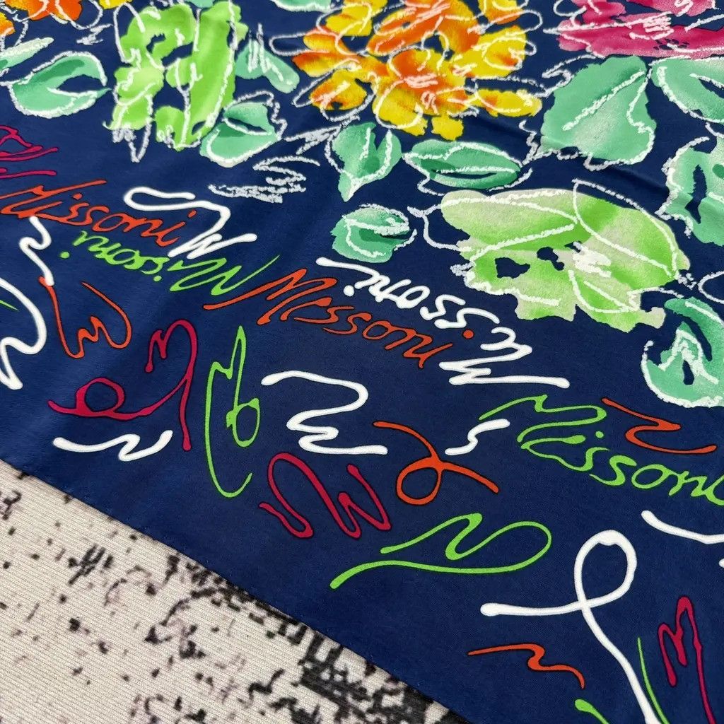 Missoni Missoni Silk Scarf Size ONE SIZE - 3 Thumbnail
