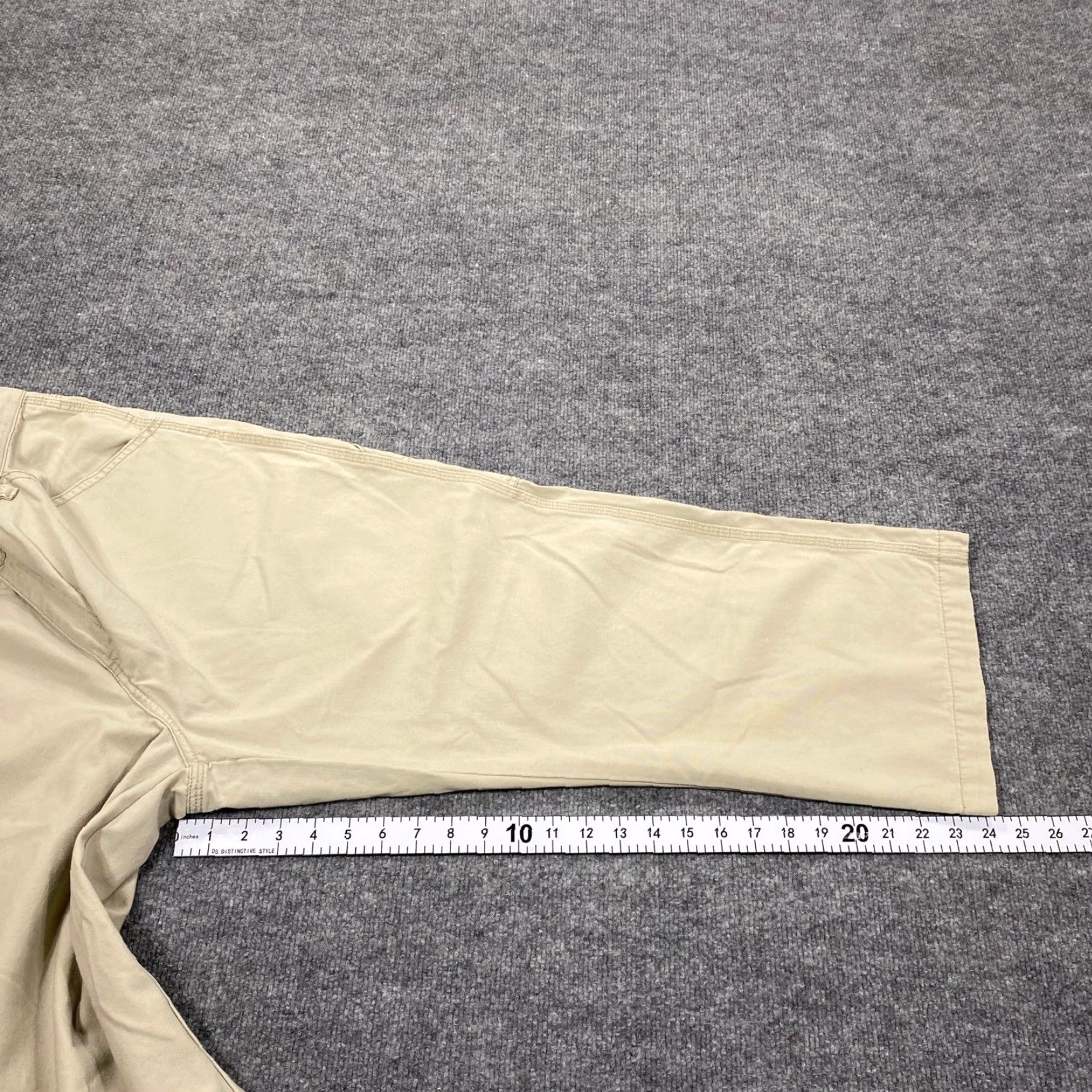 Tommy Hilfiger VINTAGE Tommy Hilfiger Carpenter Pants Womens 14 Khaki Tan Wide Leg Utility Workwear Size 36" / US 14 / IT 50 - 7 Thumbnail