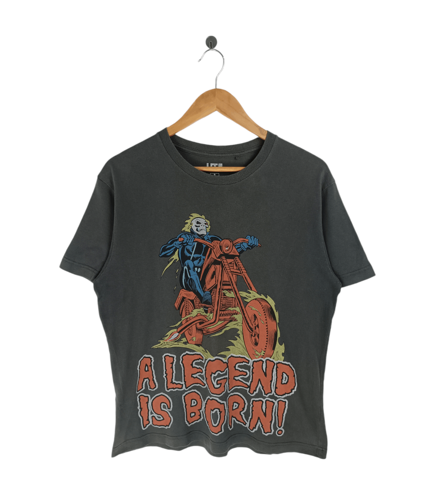 Marvel Comics VINTAGE GHOST RIDER A LEGEND IS BORN TEE marvel ironman Size US M / EU 48-50 / 2 - 1 Thumbnail