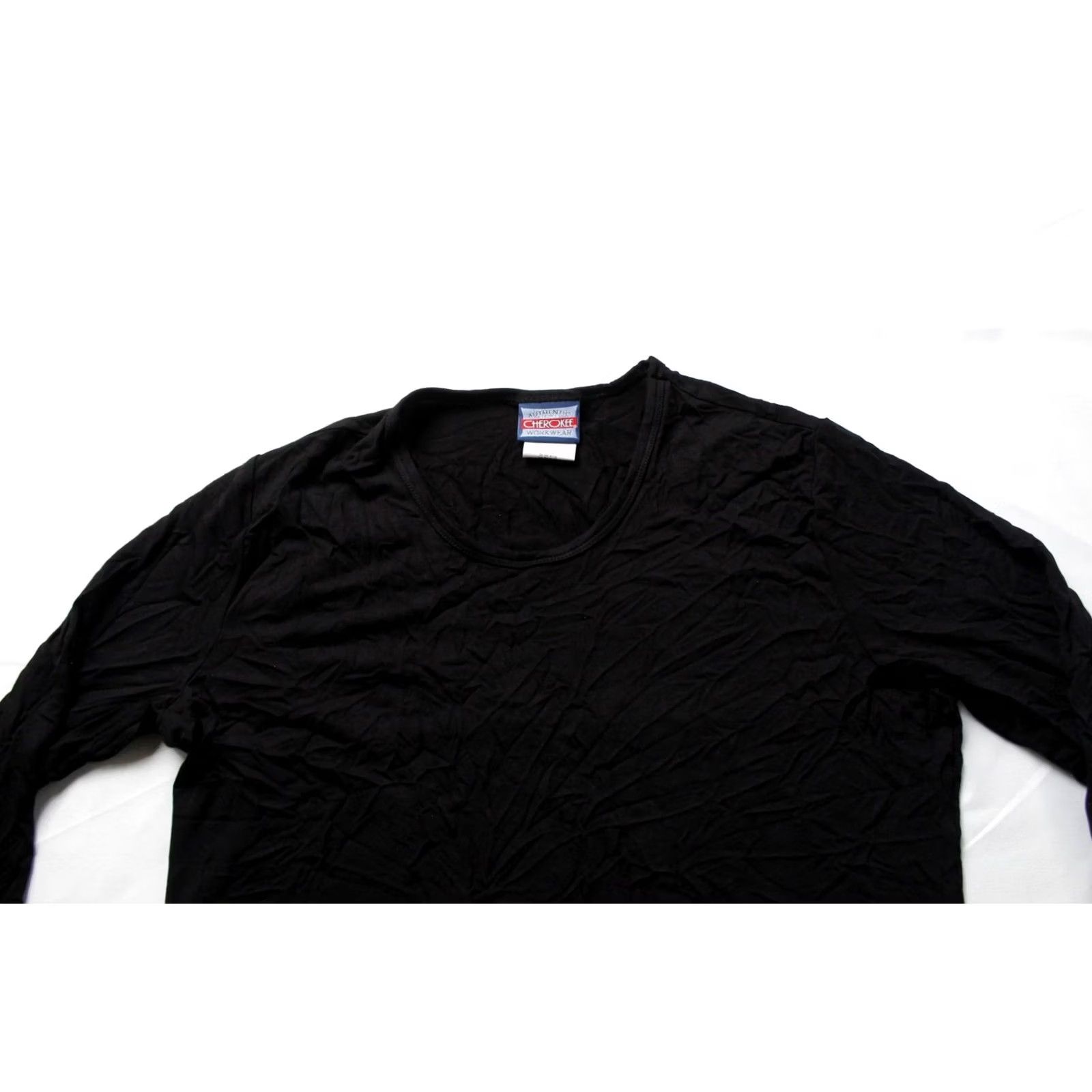 Cherokee Cherokee Workwear Underscrub Women's Long Sleeve Knit Black Medium NWT Size M / US 6-8 / IT 42-44 - 2 Thumbnail