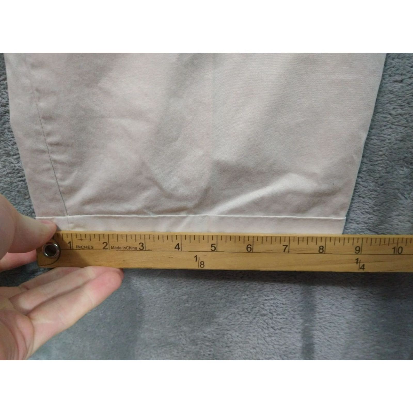 Brooks Brothers Brooks Brothers Mens Pants 35x32 Beige Chino Pleated Tapered Leg Cuffed Cotton Size US 35 - 6 Thumbnail