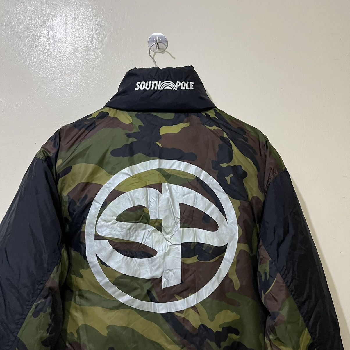 Southpole Y2K SOUTHPOLE Hiphop Reversible Down Puffer Jacket Size US S / EU 44-46 / 1 - 5 Thumbnail