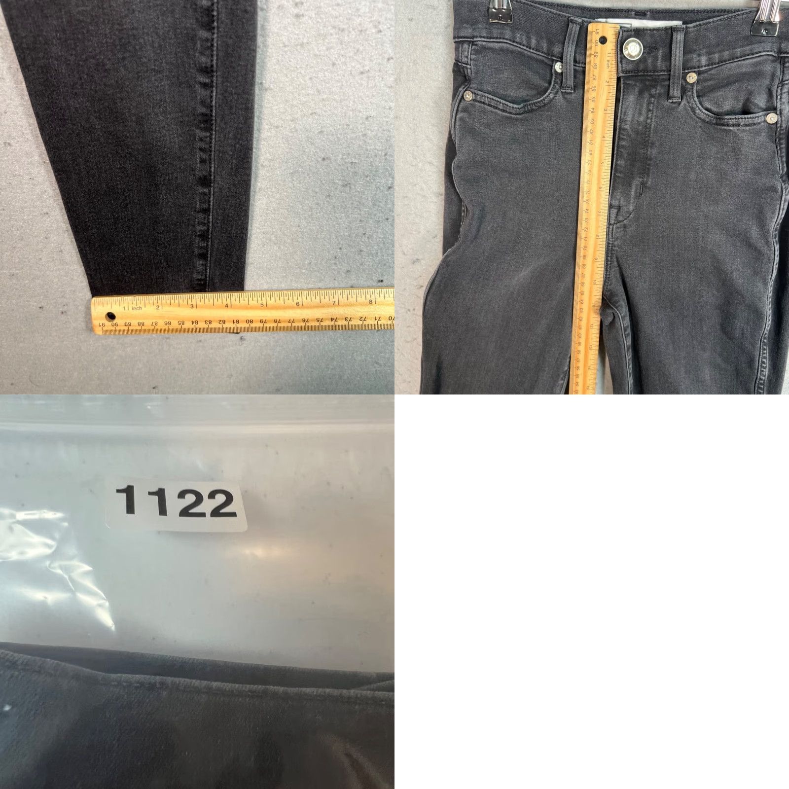 AYR Ayr Womens Black Skinny Jeans Size 27 x 32 Cotton Blend 5-Pocket Stretch Size 27" / US 4 / IT 40 - 8 Thumbnail