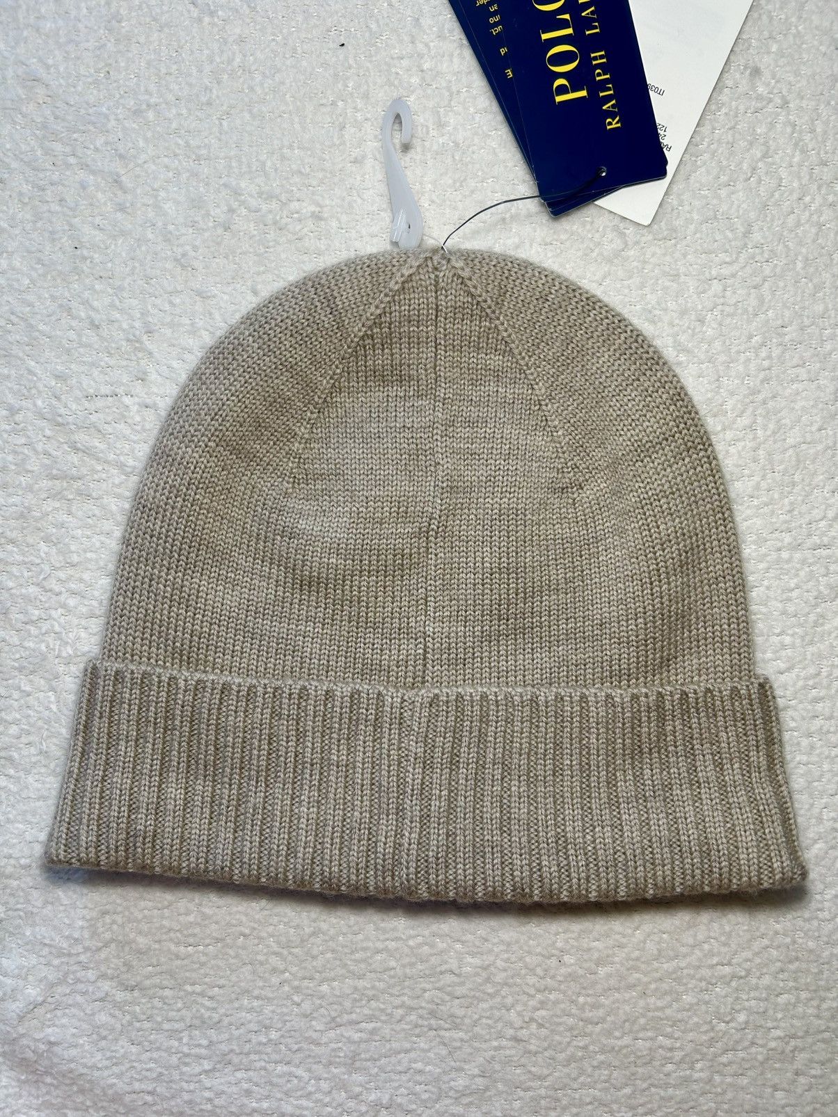 Polo Ralph Lauren Polo Ralph Lauren Signature Pony Merino Wool Beanie Hat BNWT Size ONE SIZE - 3 Thumbnail