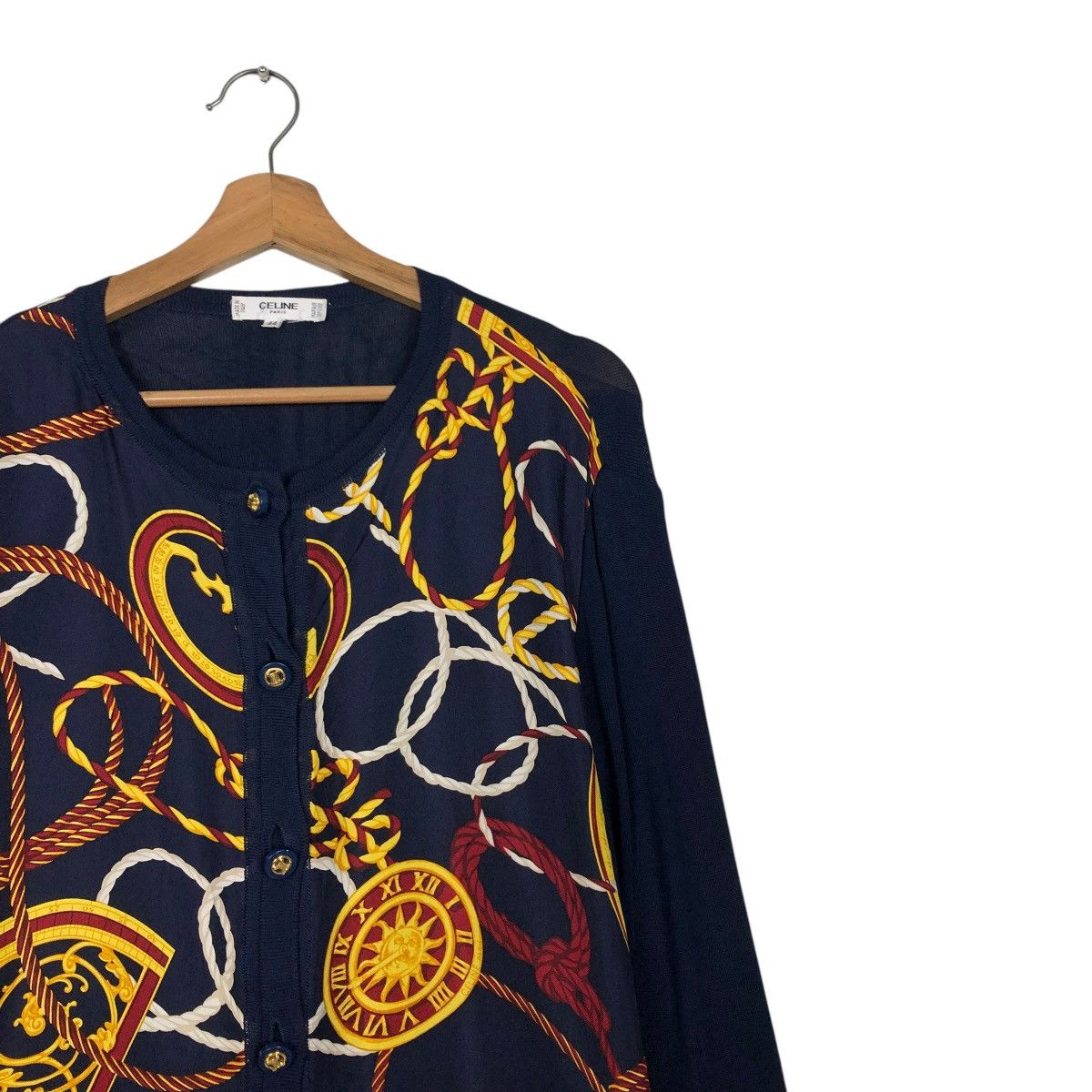 Celine 🔥VINTAGE CELINE PARIS BUTTON UPS FULL PRINT Size M / US 6-8 / IT 42-44 - 6 Thumbnail
