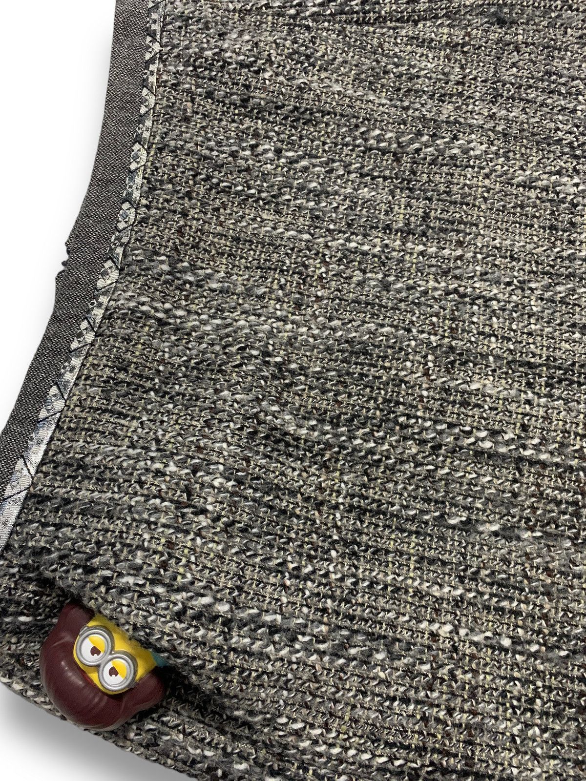 Max Mara Vintage ‘S Max Mara Wool Alpaca Blend Woven Yarn Mini Skirt Size 28" / US 6 / IT 42 - 11 Thumbnail