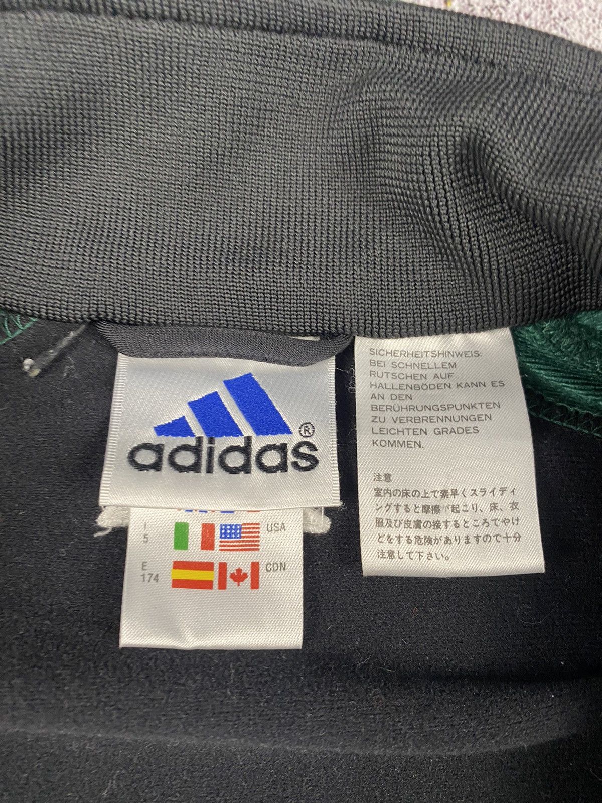 Adidas × Vintage Vintage Y2k Adidas 3 Stripes Tracksuit jacket pants Size US M / EU 48-50 / 2 - 6 Thumbnail