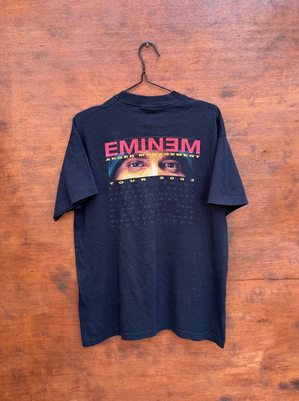 Band Tees Eminem 2003 Anger Management Tour Tee Fruit of the Loom sz M Size US M / EU 48-50 / 2 - 2 Thumbnail