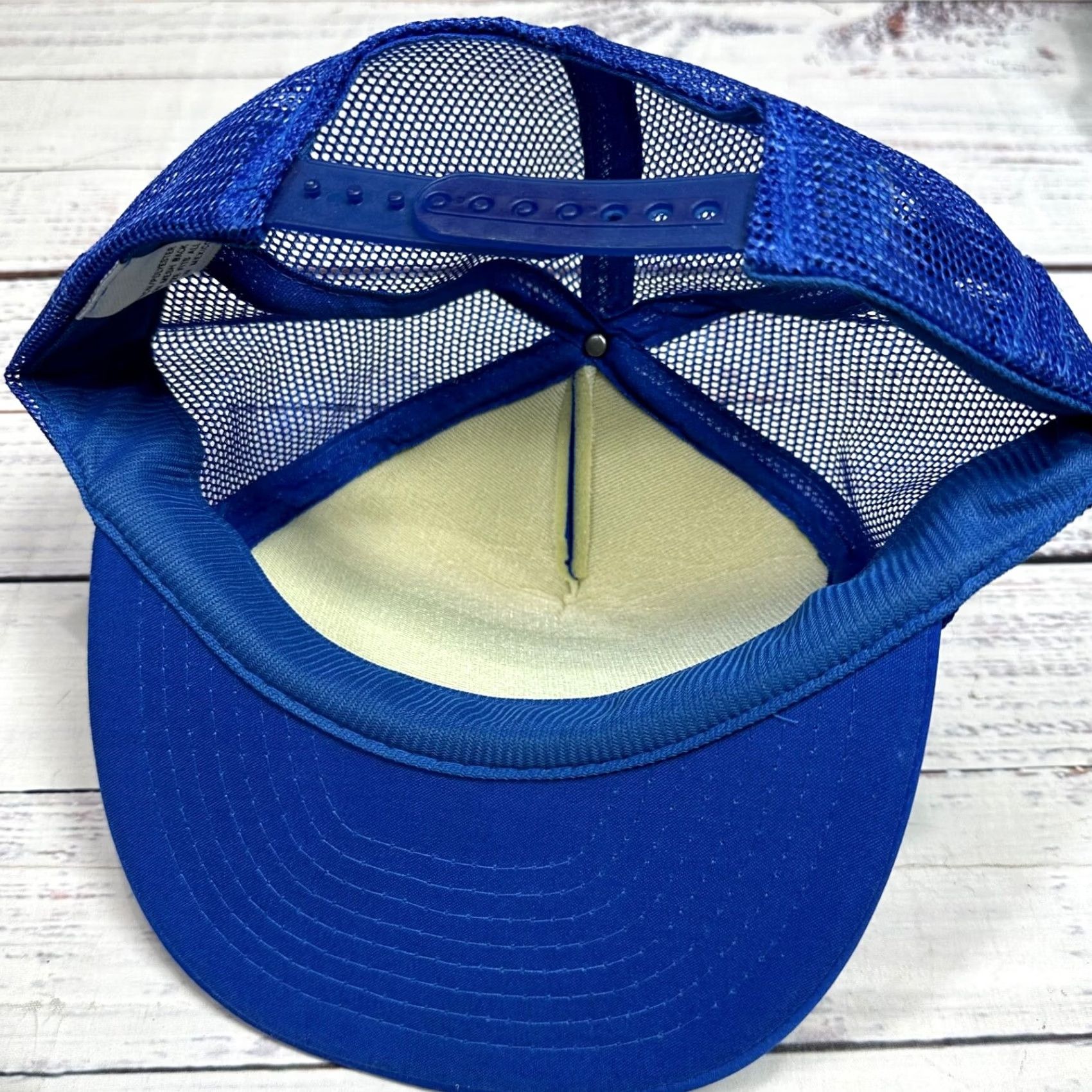 Bally Vtg USAF 560th AF Band Washington Air National Guard Ball Cap Hat Blue Snapback Hat Mens One Size Snapback Blue USAF Ball Cap Size ONE SIZE - 7 Thumbnail