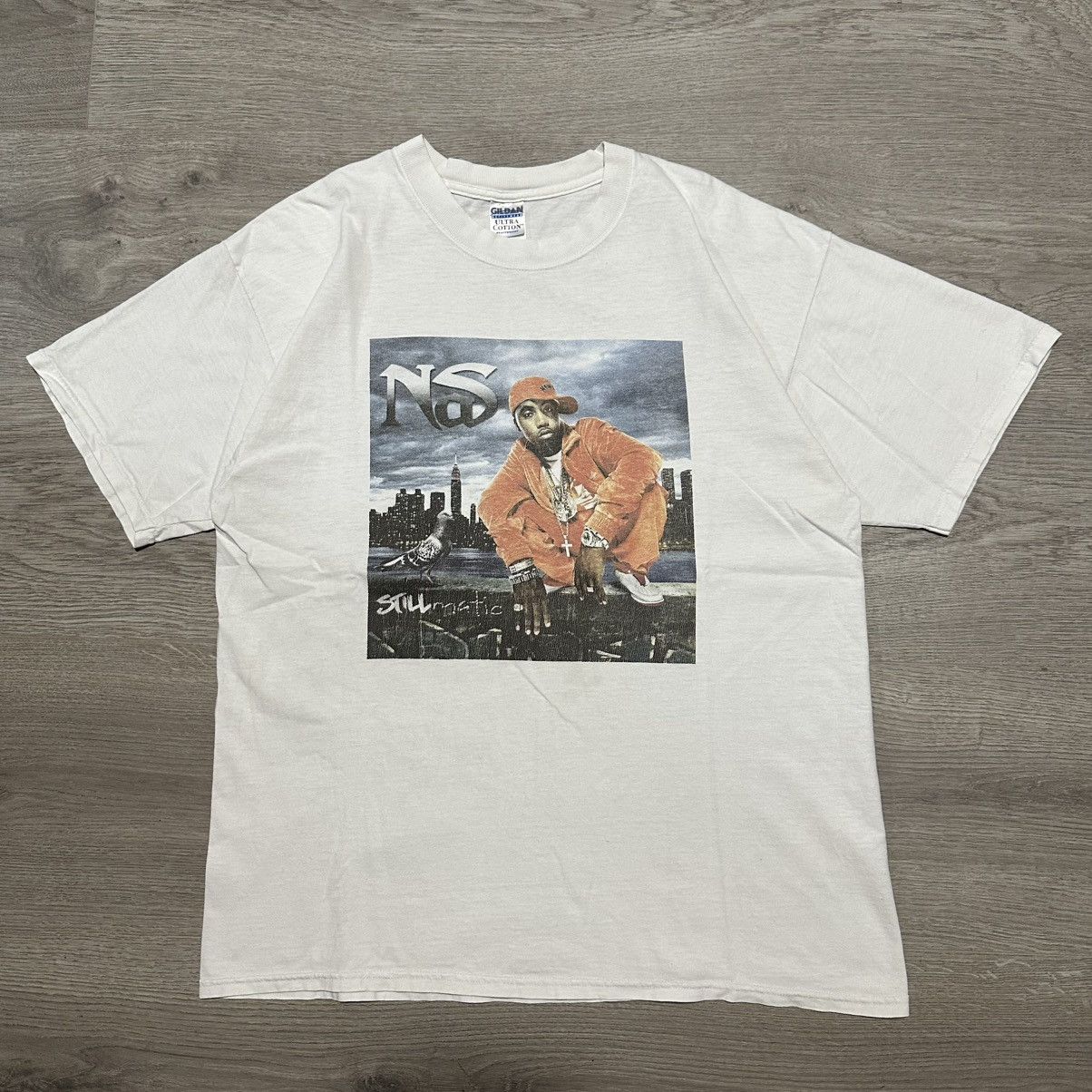Rap Tees 2002 nas stillmatic tour hip hop rap album promo Size US XL / EU 56 / 4 - 1 Thumbnail