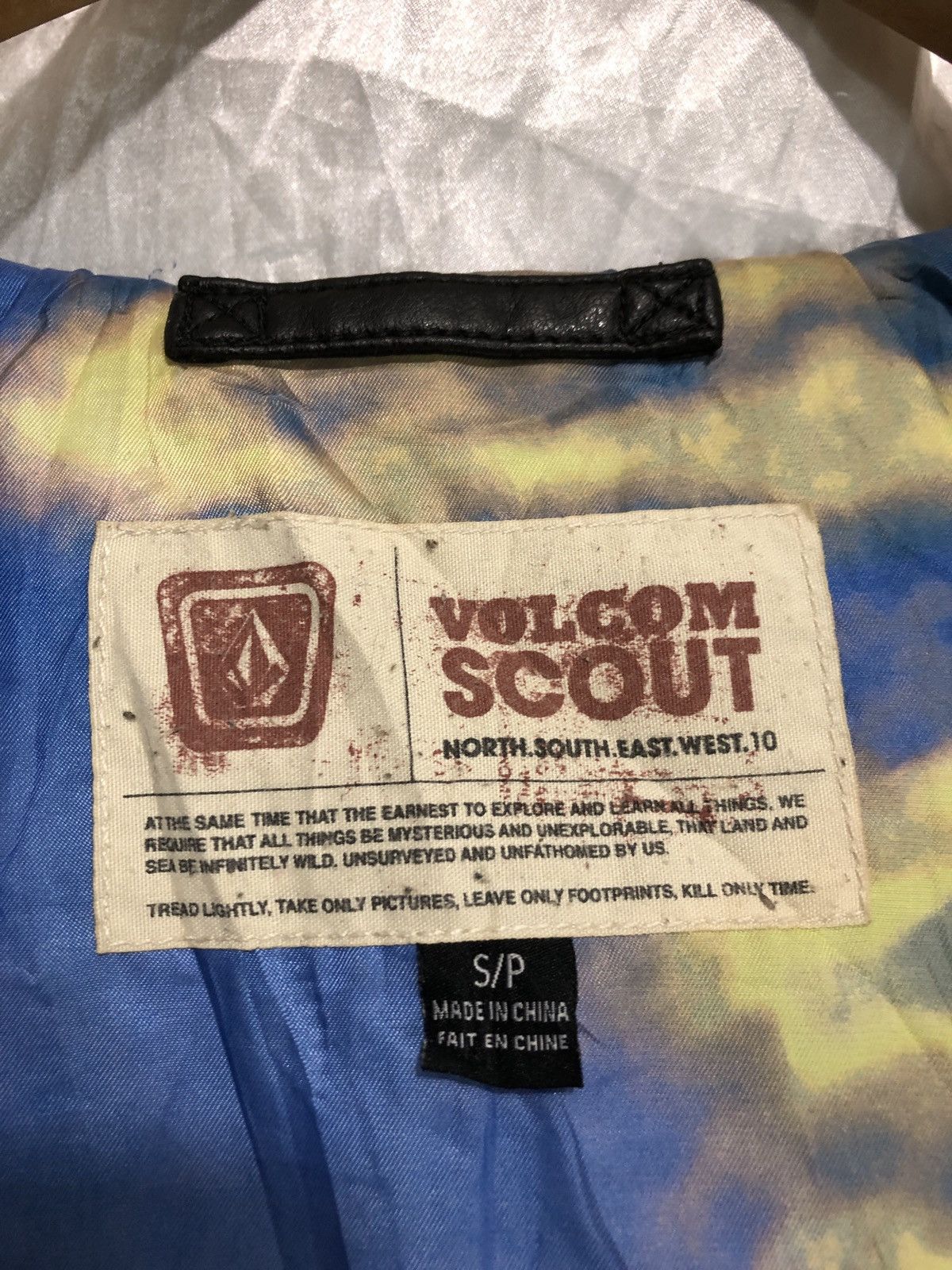 Volcom Volcom Scout Leather Jacket Size US S / EU 44-46 / 1 - 3 Thumbnail