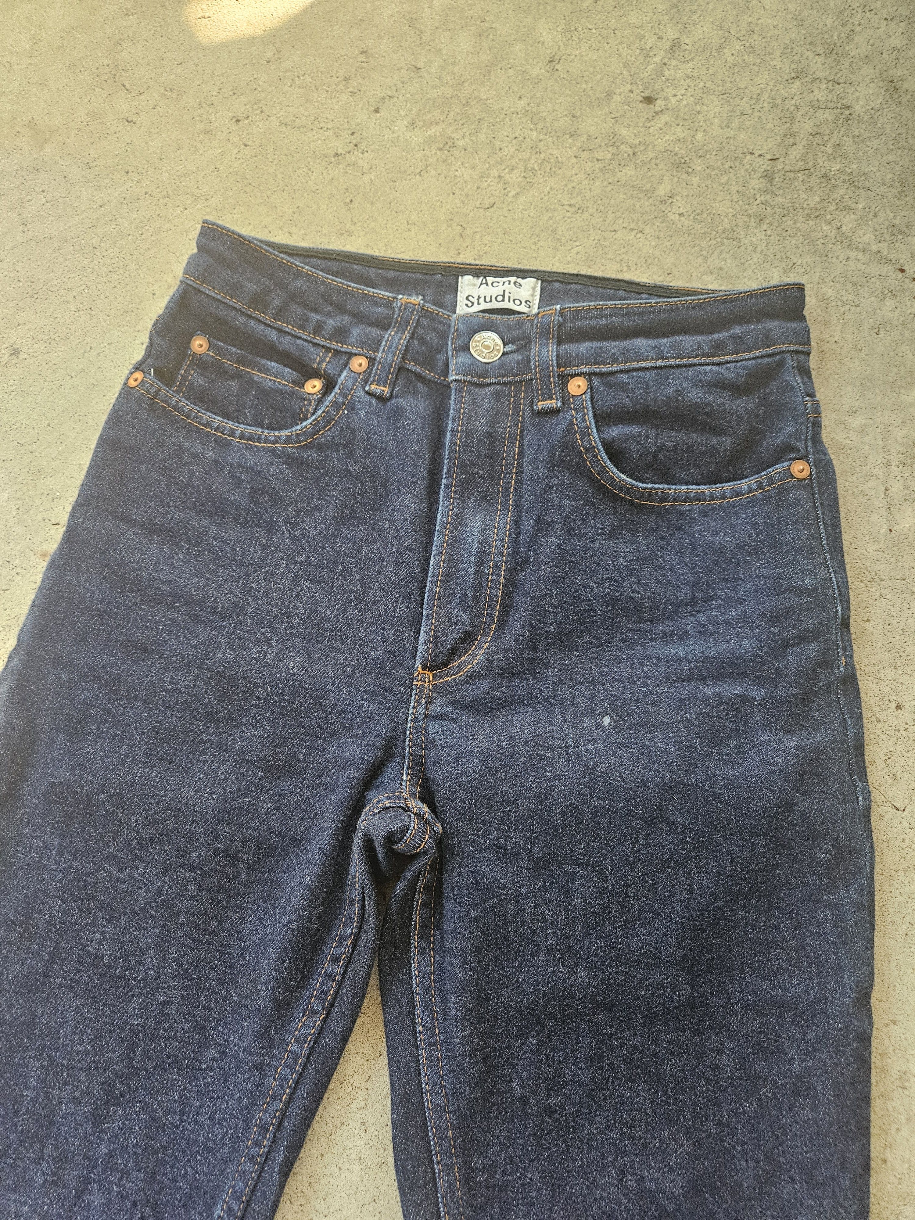 Acne Studios Patti One Blue Skinny Denim Jeans Size 26" / US 2 / IT 38 - 2 Thumbnail