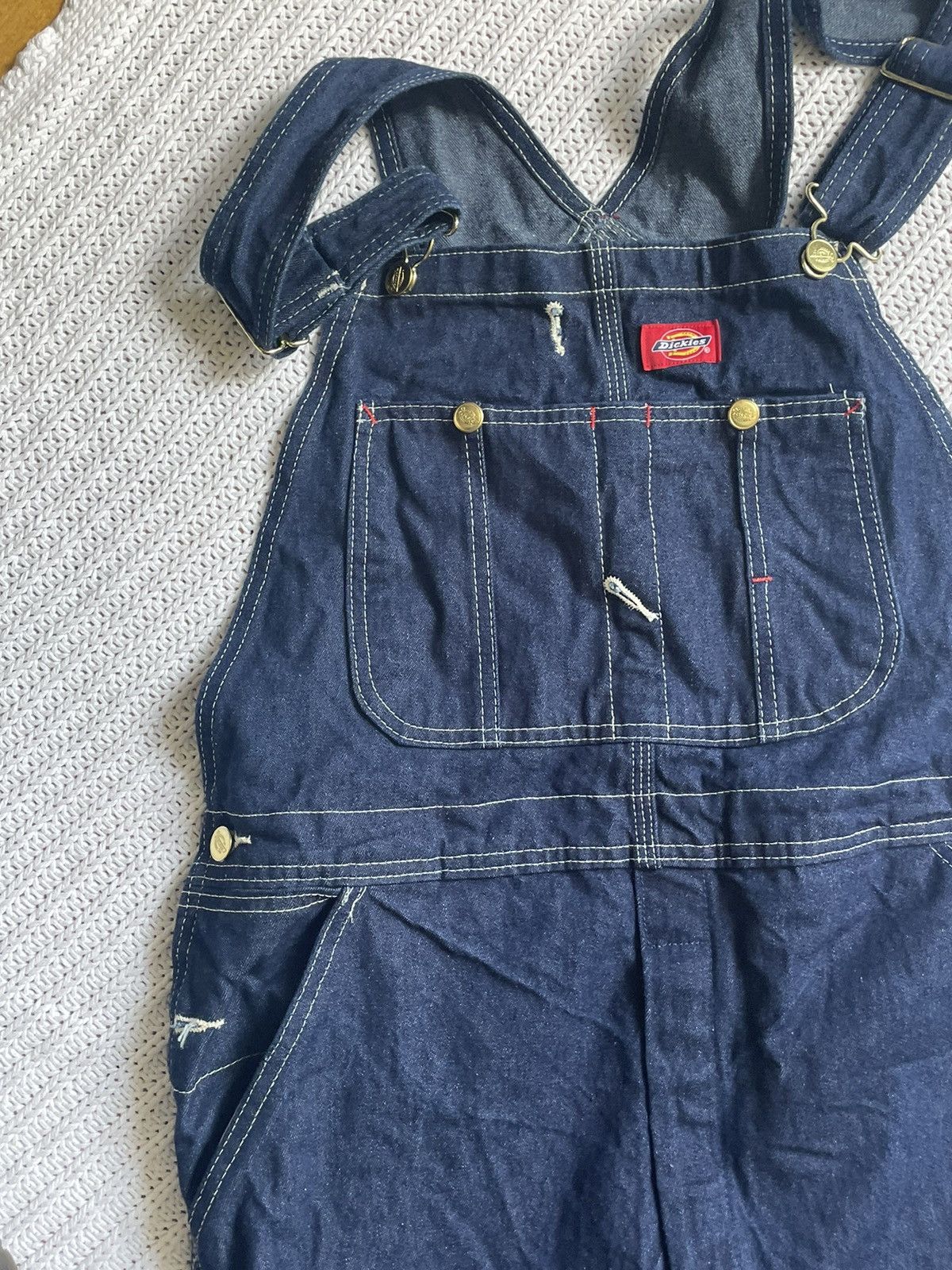 Vintage cut dickies overalls Grailed